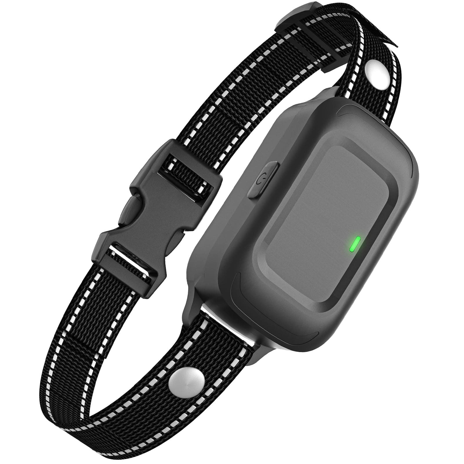 Collar Antiladridos para Perros, Antiladridos y Antiaullidos para Perros, Ultrasonido/Pitido/Vibración, Impermeable IPX7, Dispositivo Recargable para Detener los Ladridos Grande Mediano Pequeño