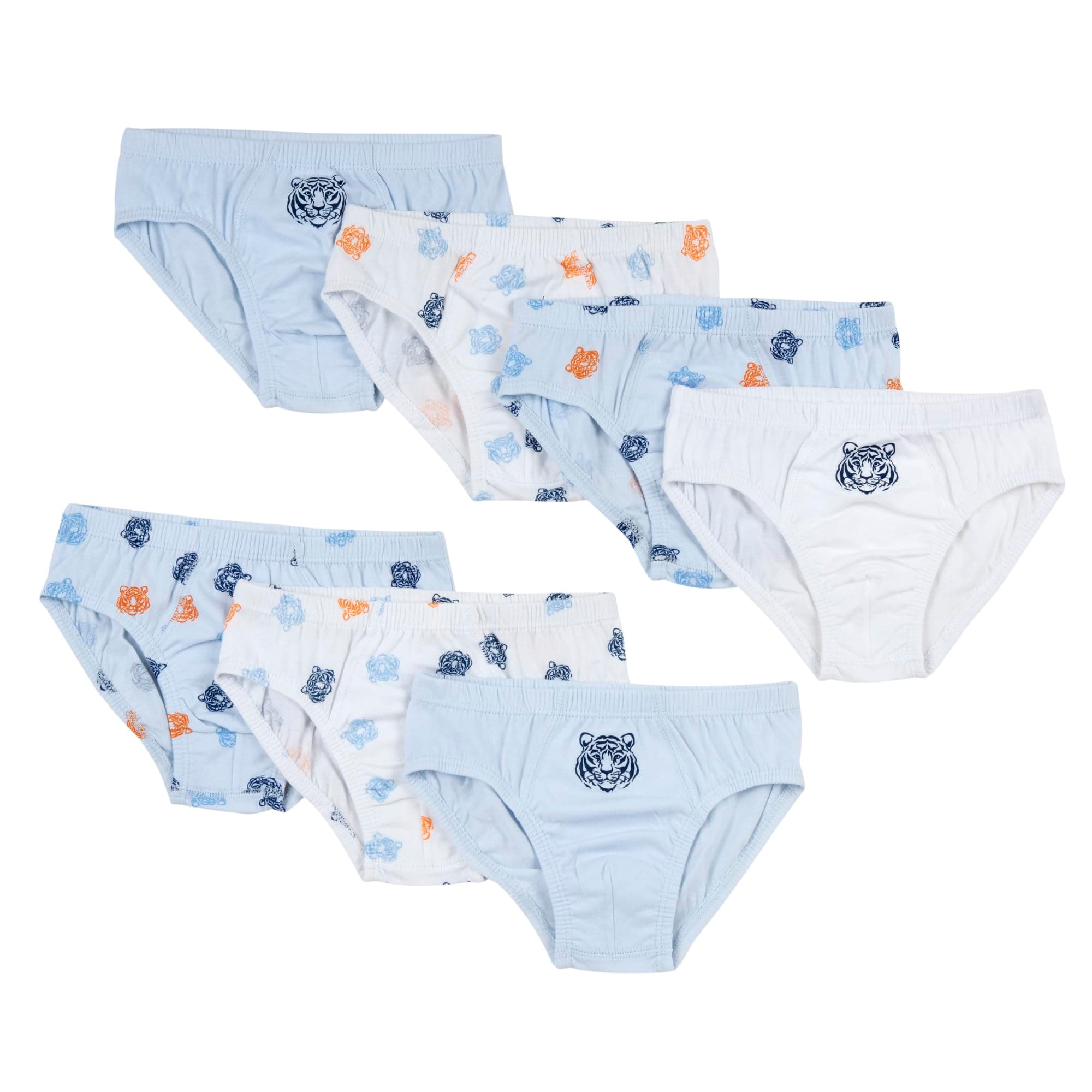 Prénatal, Mutande Bambino,7 Slip Bambino, in Morbido Cotone, Diversi Colori Inclusi Inclusi