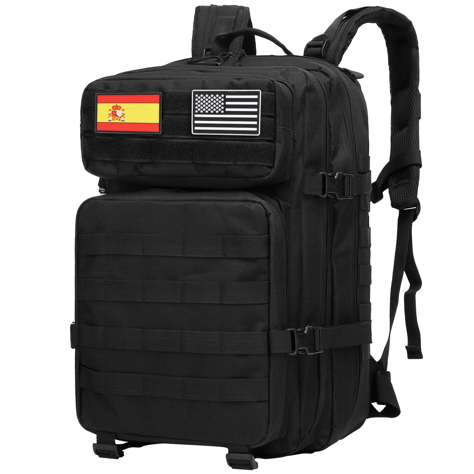 Delgeo Mochila Tactica 25L/45L Militar,Gran Capacidad Mochila,Plegable Impermeable Mochila Para Montañismo,Senderismo,Camping y Viajes