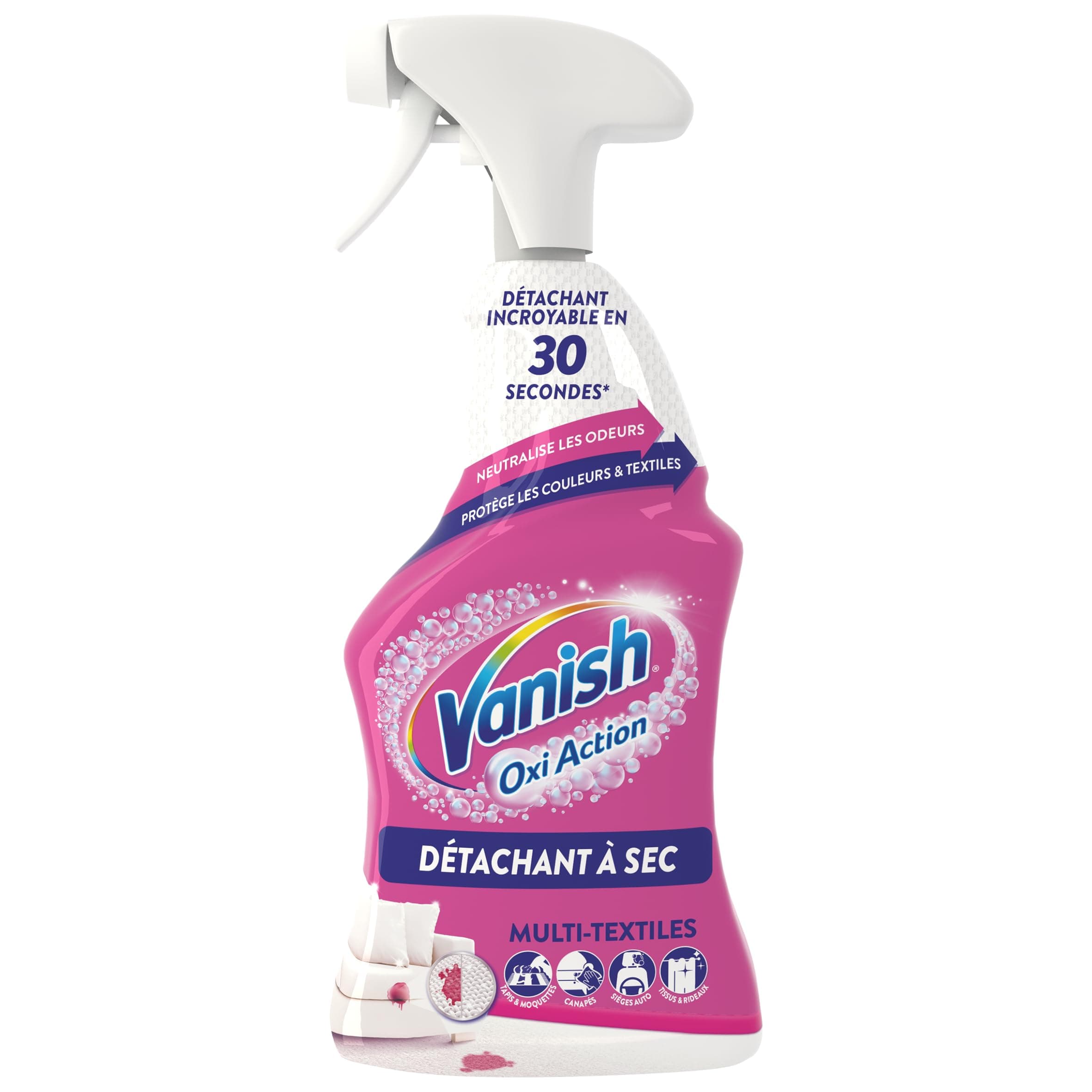 Vanish Pistolet Détachant à Sec pour tapis et tissus d'ameublement - 500 ml