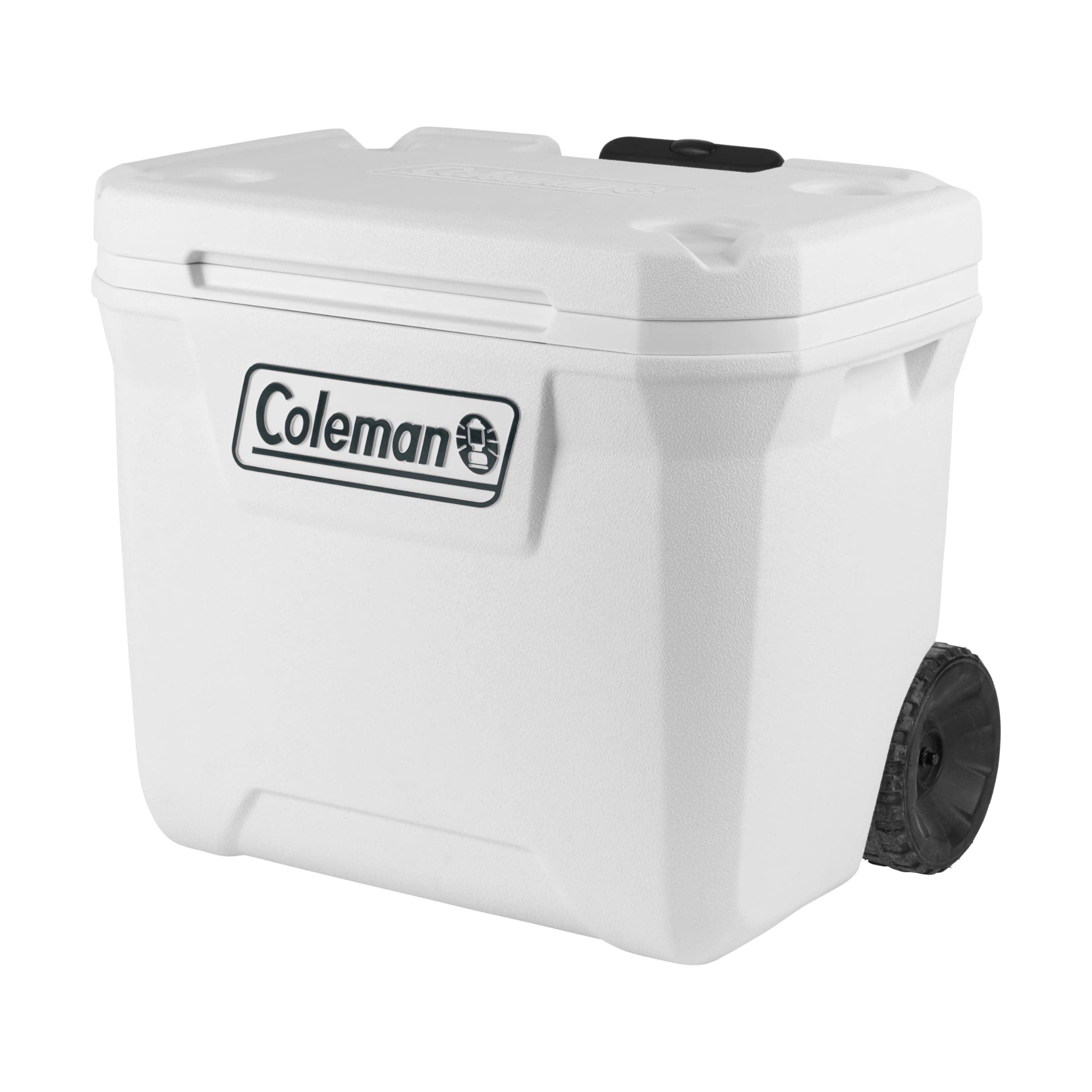 Coleman Nevera con Ruedas Marine Xtreme 50QT | 47L Caja de Hielo de Alto Rendimiento | Aislamiento Completo de Espuma de PU | se Mantiene Fresco Durante 4 días | termica portátil con protección UV
