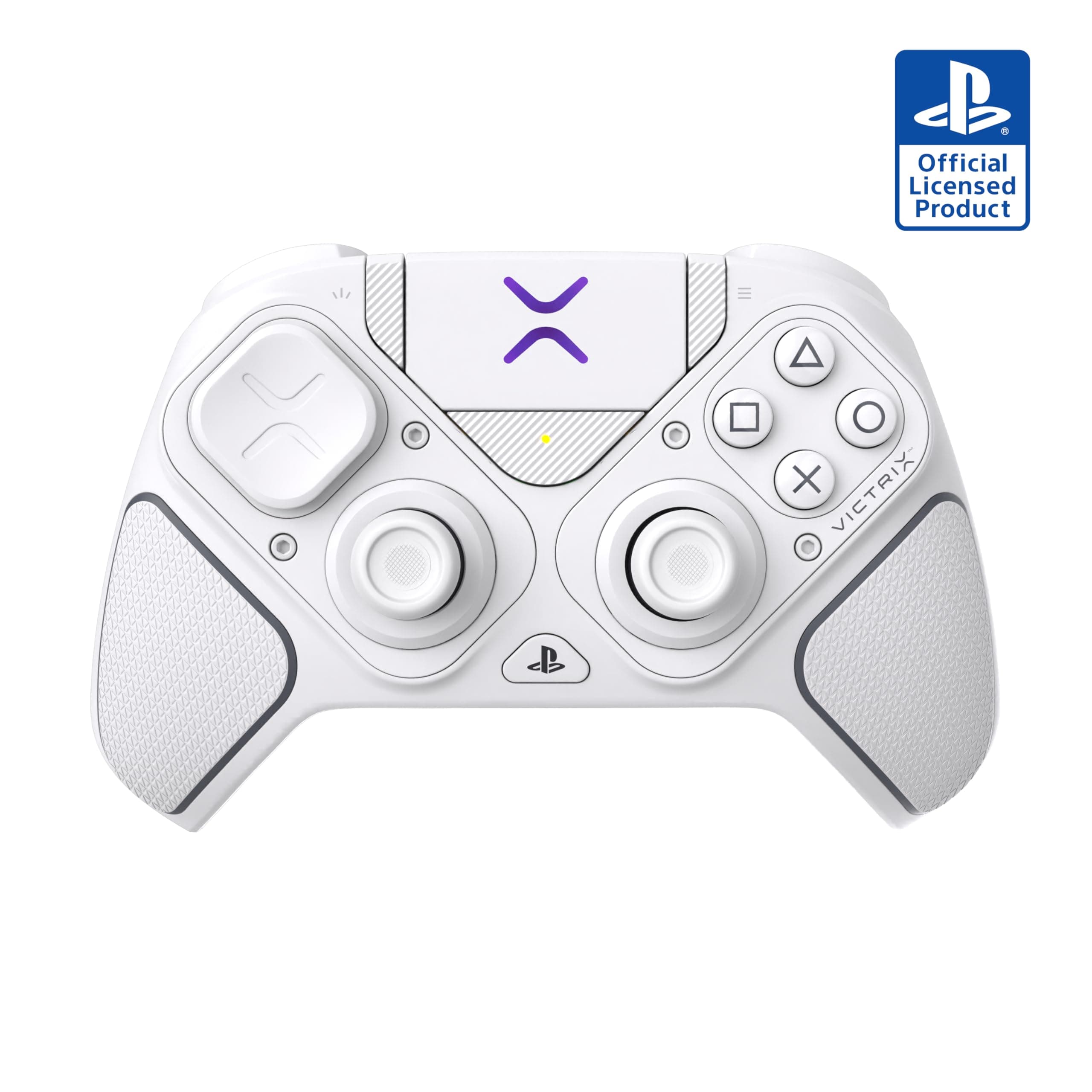 Turtle Beach Victrix Pro BFG Reloaded Blanco Mando modular inalámbrico para PS5 y PS4. Con licencia oficial de PlayStation para jugadores competitivos y de esports