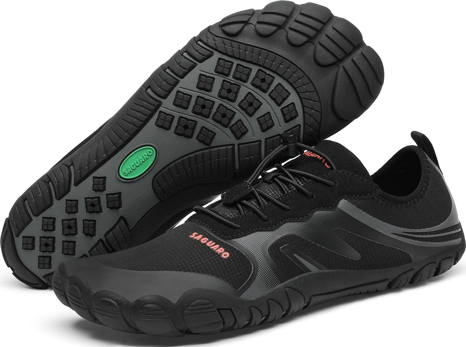 Saguaro Chaussures Aquatiques Homme Femme Antidérapante Séchage Rapide avec 7/9 Trous de Drainage GR.35-48
