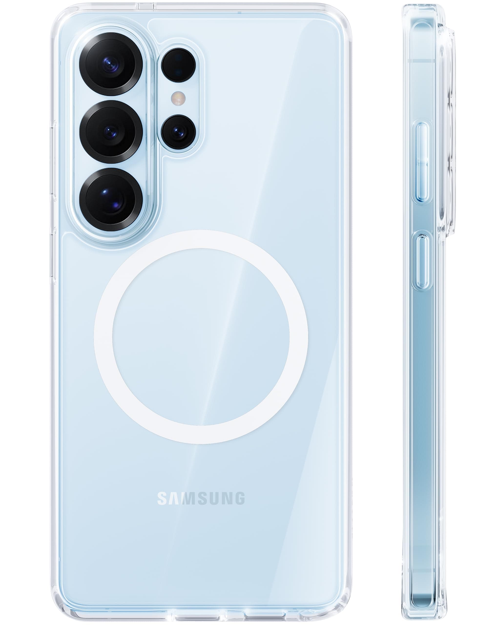 TORRAS für Samsung Galaxy S26 Ultra Hülle für MagSafe (Zertifizierter Militärstandard-Schutz & Starke Magnetkraft) Handyhülle Samsung S26 Ultra Case Cover, stoßfest & Kratzfest, Transparent