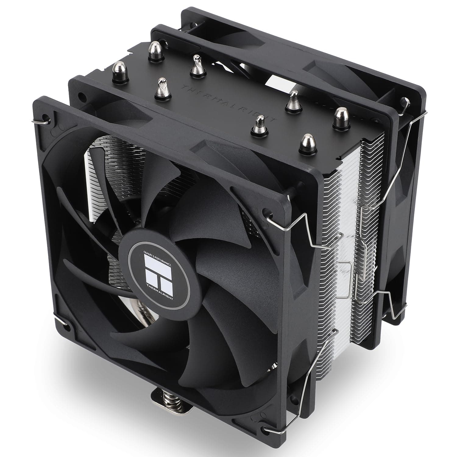 Thermalright Assassin X 120R SE PLUS AX120R SE PLUS,4 Heatpipes, Dual PWM Quiet Fan CPU Cooler con rodamientos S-FDB, para AMD AM4 AM5/Intel LGA 1700/1150/1151/1200, enfriador de PC