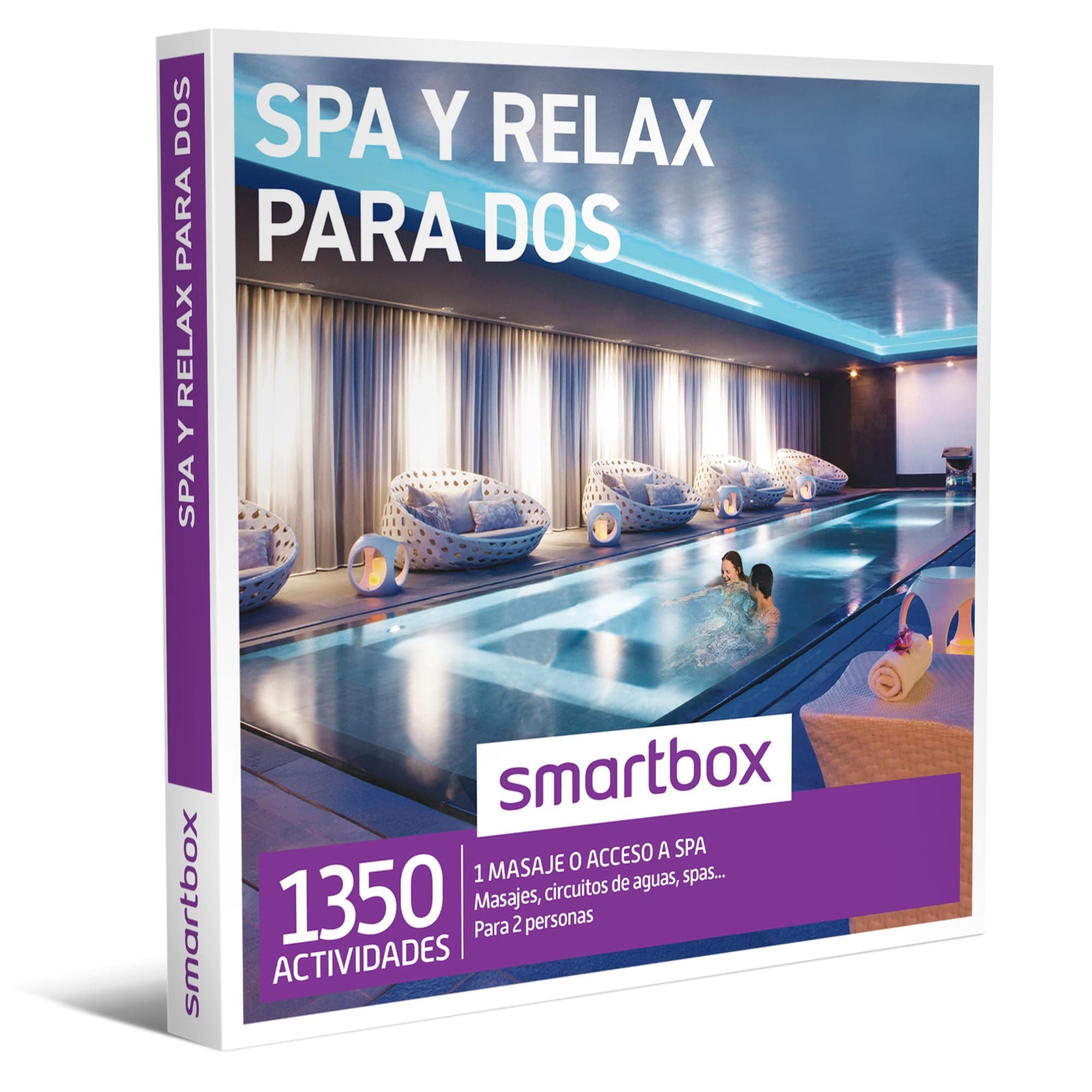 Smartbox - Caja Regalo SPA y Relax para Dos - Idea de Regalo para Padres - 1 Actividad de Bienestar para 2 Personas