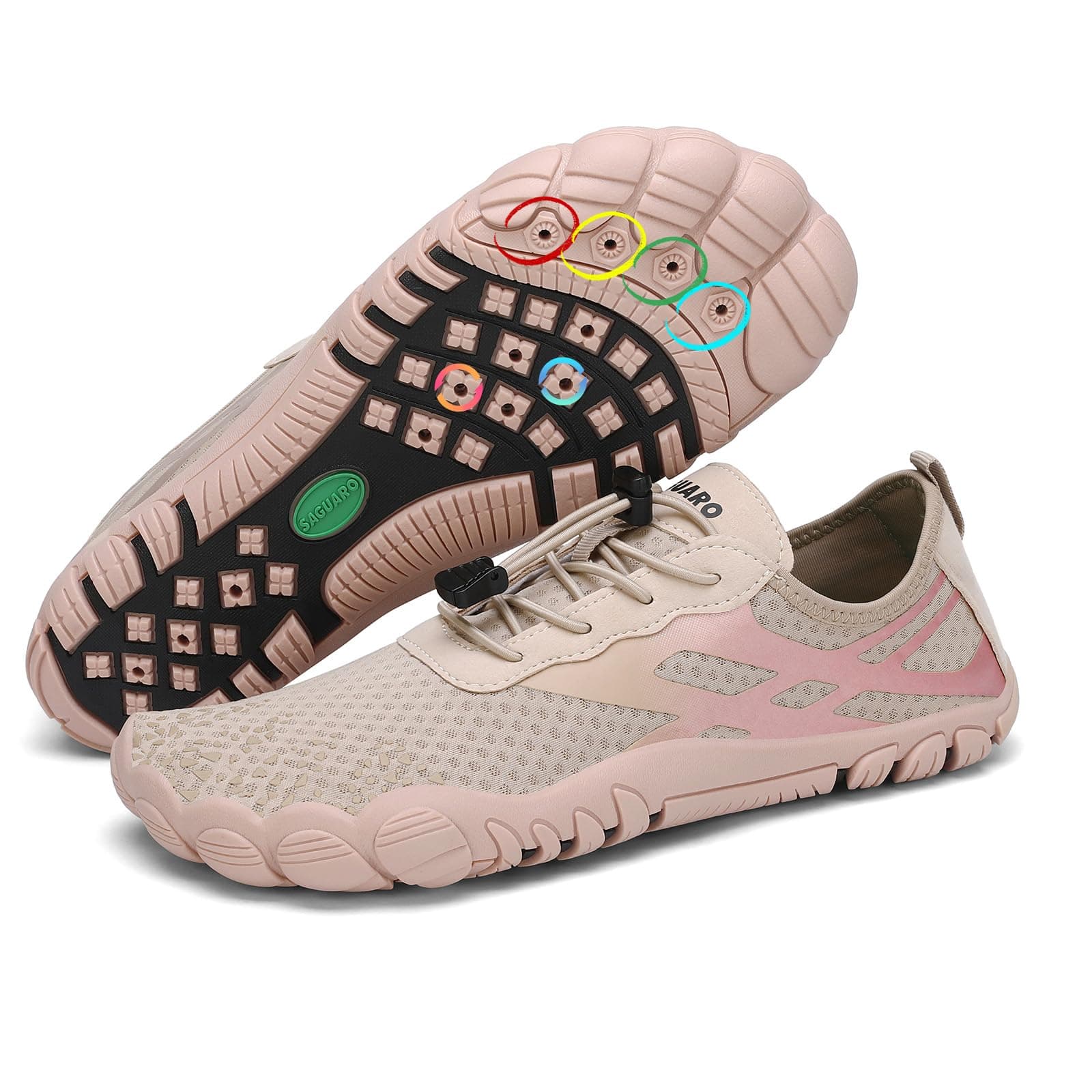 SAGUARO Escarpines Hombre Mujer Secado Rápido Barefoot Zapatillas de Agua Gr.36-48