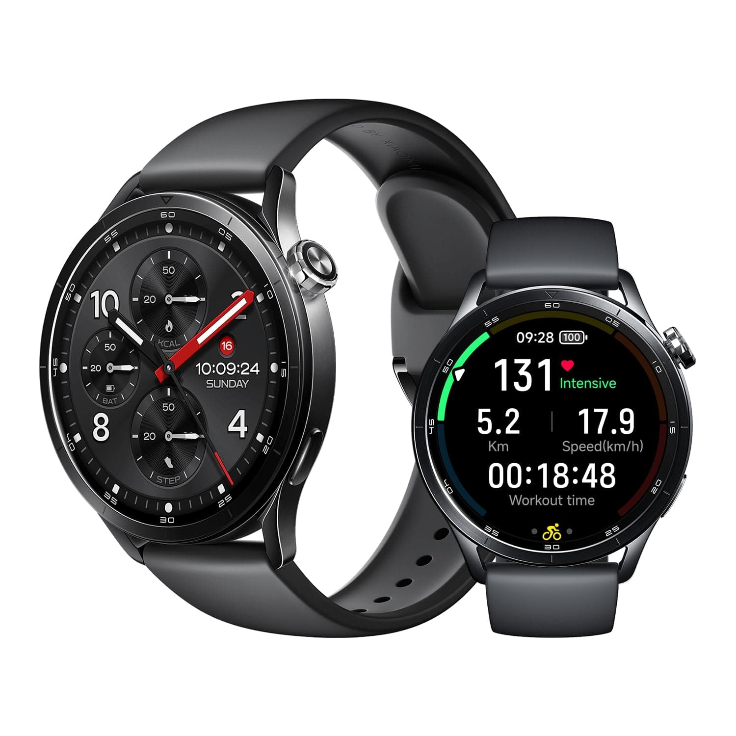 XIAOMI Watch S5 46 mm, Smartwatch con Pantalla, AMOLED de 1,48”, hasta 21 Días de Autonomía, Más de 150 Modos Deportivos, GPS de Doble Banda, NFC, Seguimiento de Salud, Android&iOS, Negro