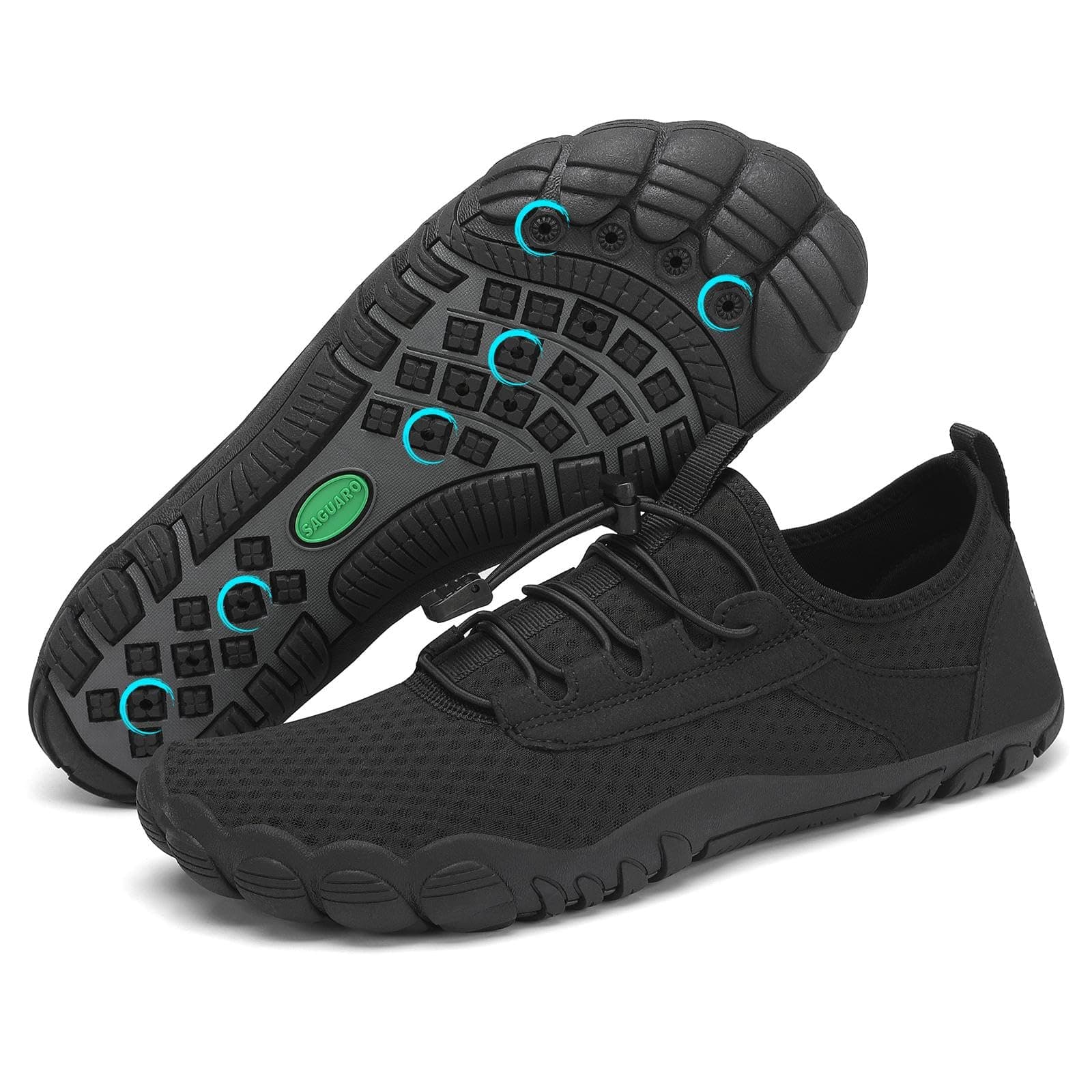 SAGUARO Mujer Zapatos de Agua para Hombre Surf Escarpines Playa Natación Respirable Antideslizante Playa Natación Aire Libre 35-46