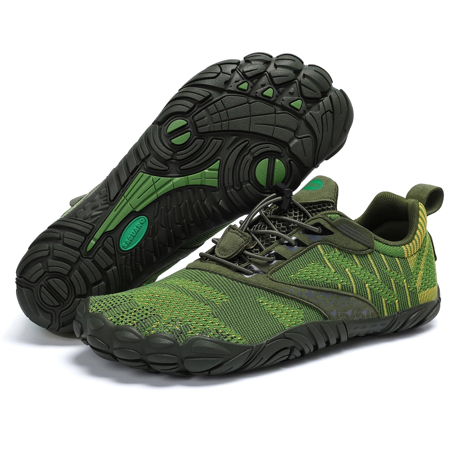 SAGUARO Knit Barfußschuhe rutschfest Barfuss Schuhe Damen Herren Mit Zero-Drop Solhe Gr.36-48