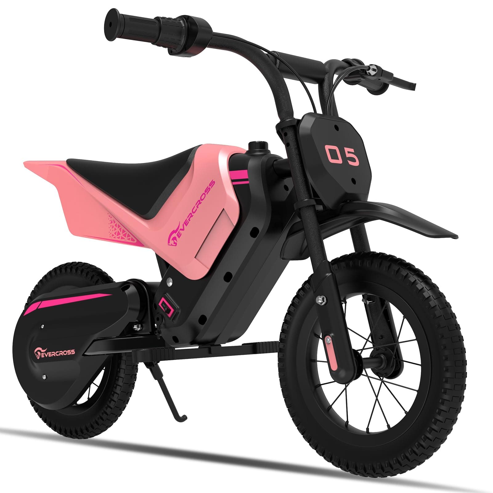EVERCROSS EV05M Moto Electrique Enfants, Moteur 150 W, Jusqu’à 16 km/h | Batterie 14.4V 5.2Ah, jusqu’à 15 km d’autonomie, 2 modes de conduite, draisienne electrique enfant jusqu’à 40 kg