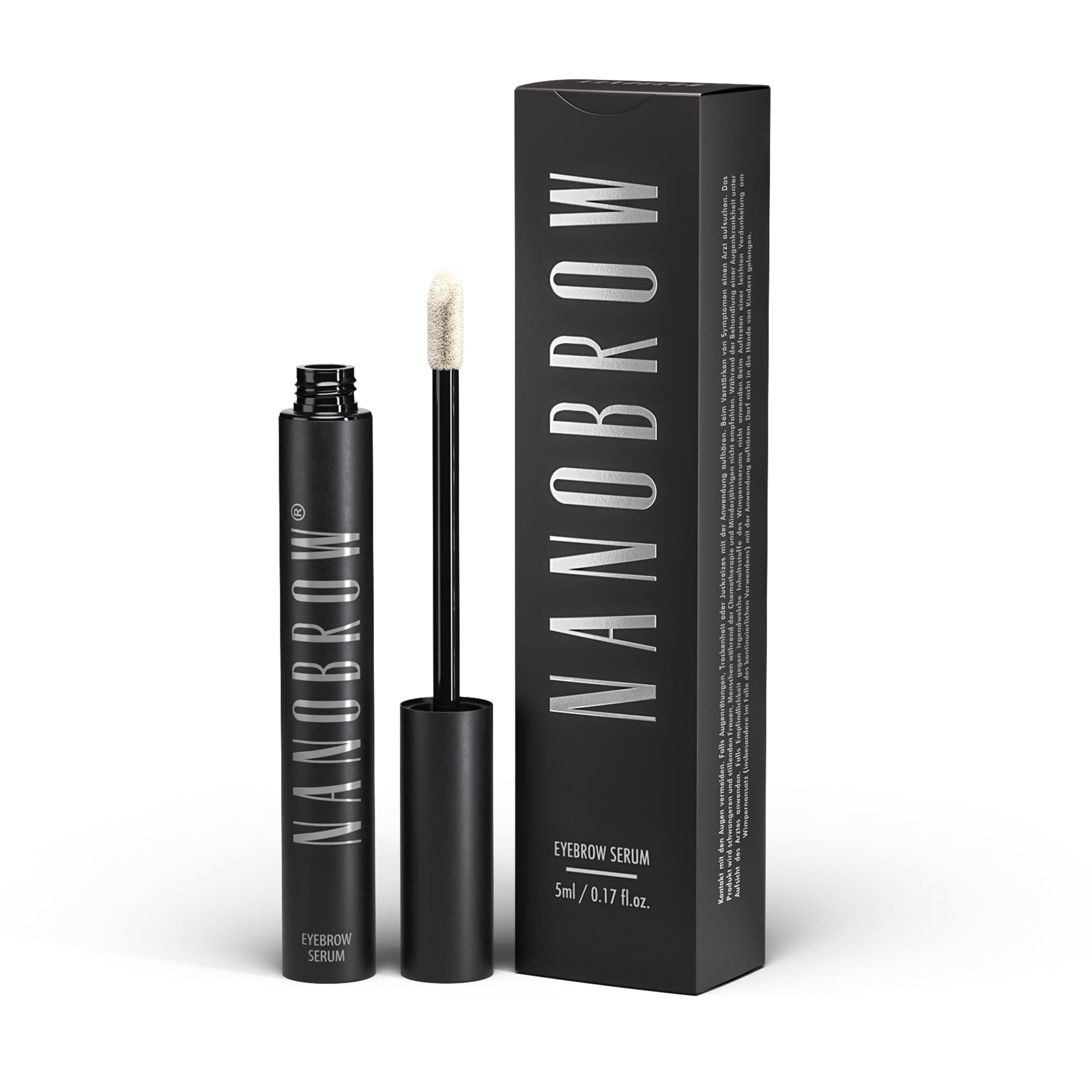 Sérum de cejas Nanobrow Eyebrow Serum 5ml - Sérum estimulante del crecimiento, fortalecedor y densificador de Cejas