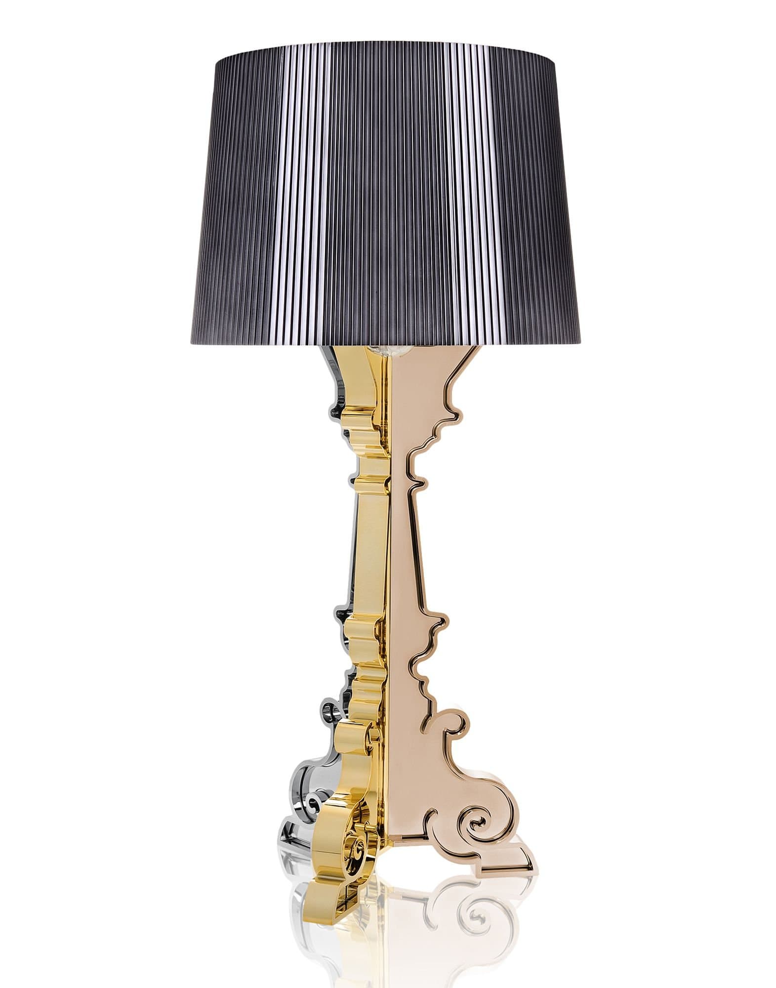 Kartell Bourgie Lampada da Tavolo, Dimmerabile, Multicolor Titanio