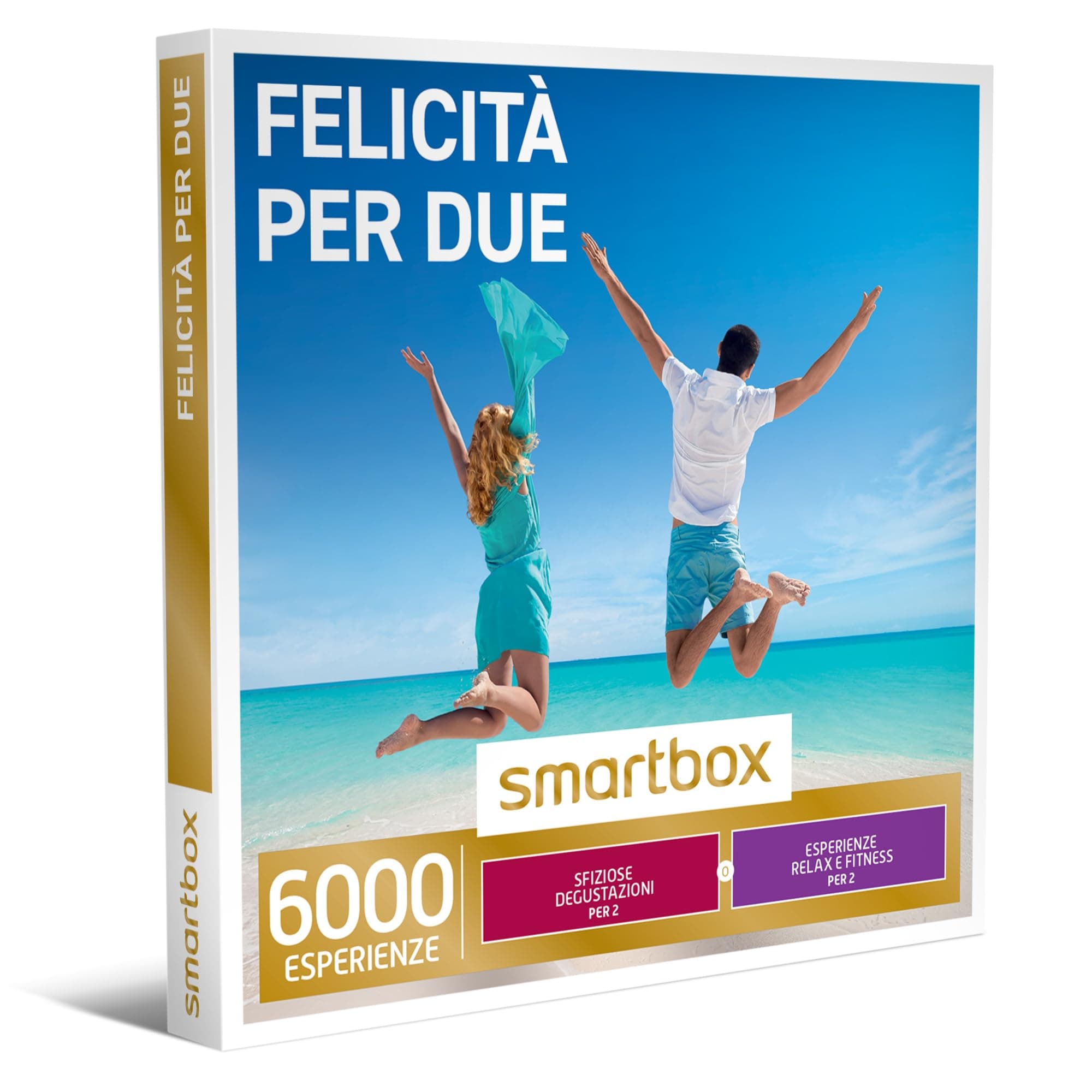 Smartbox - Cofanetto regalo Soggiorno e percorso relax - Idea regalo per la coppia - 1 notte con colazione ed esperienza wellness per 2 persone