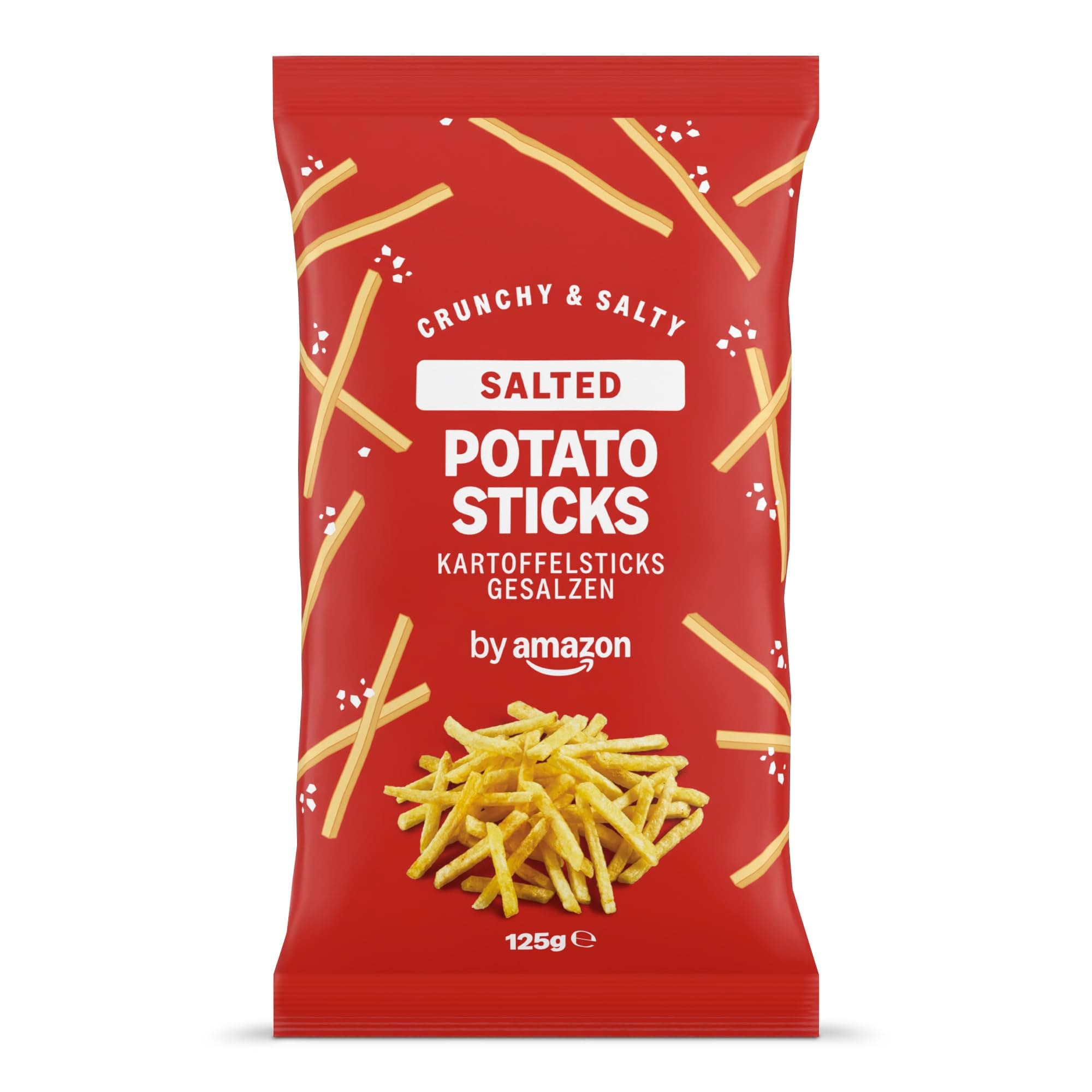 by Amazon Palitos De Patata Con Sal, 125g
