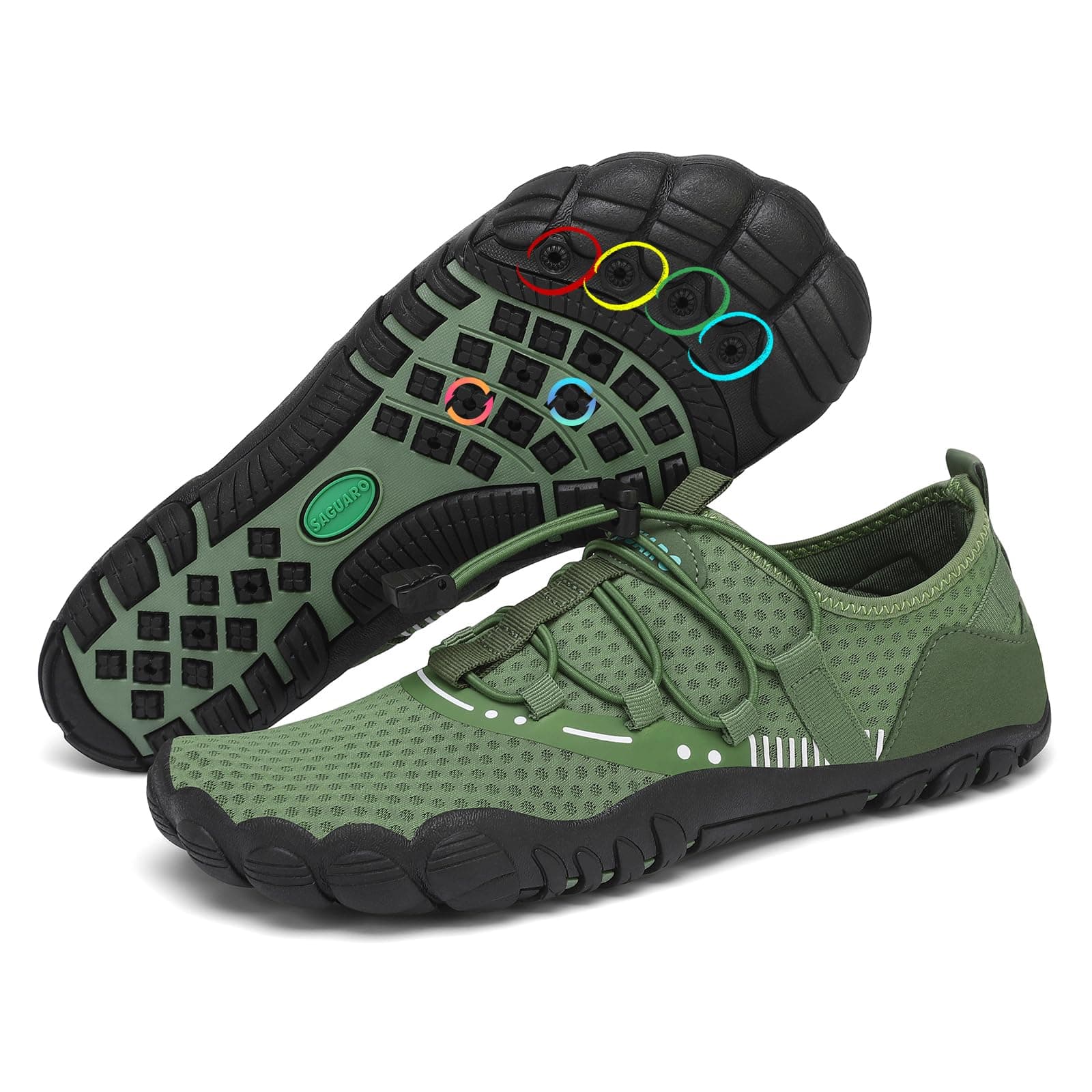 SAGUARO Escarpines Hombre Mujer Secado Rápido Barefoot Zapatillas de Agua Gr.36-48