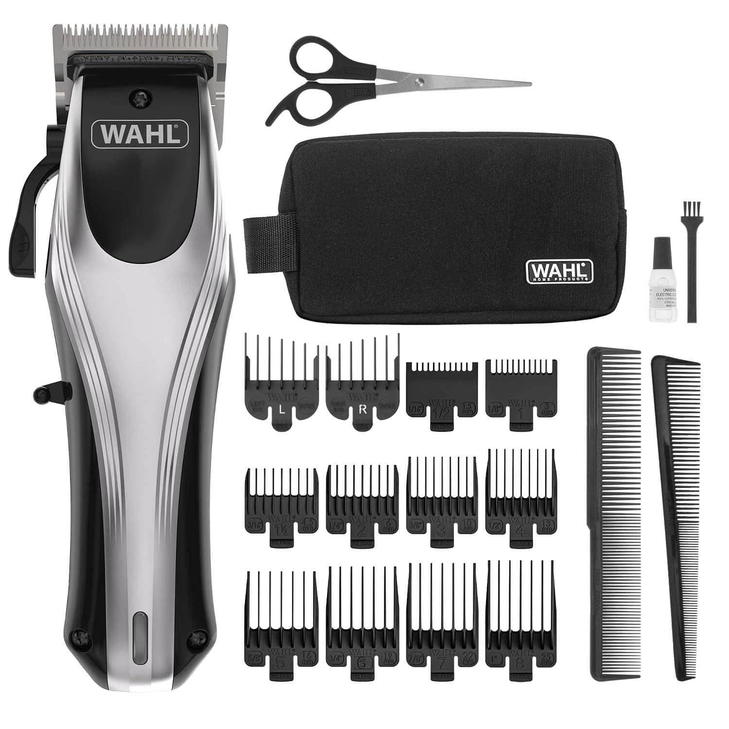 Wahl Rapid Clip, Cortapelos recargable, cortapelos de iones de litio, sin cable, calidad profesional