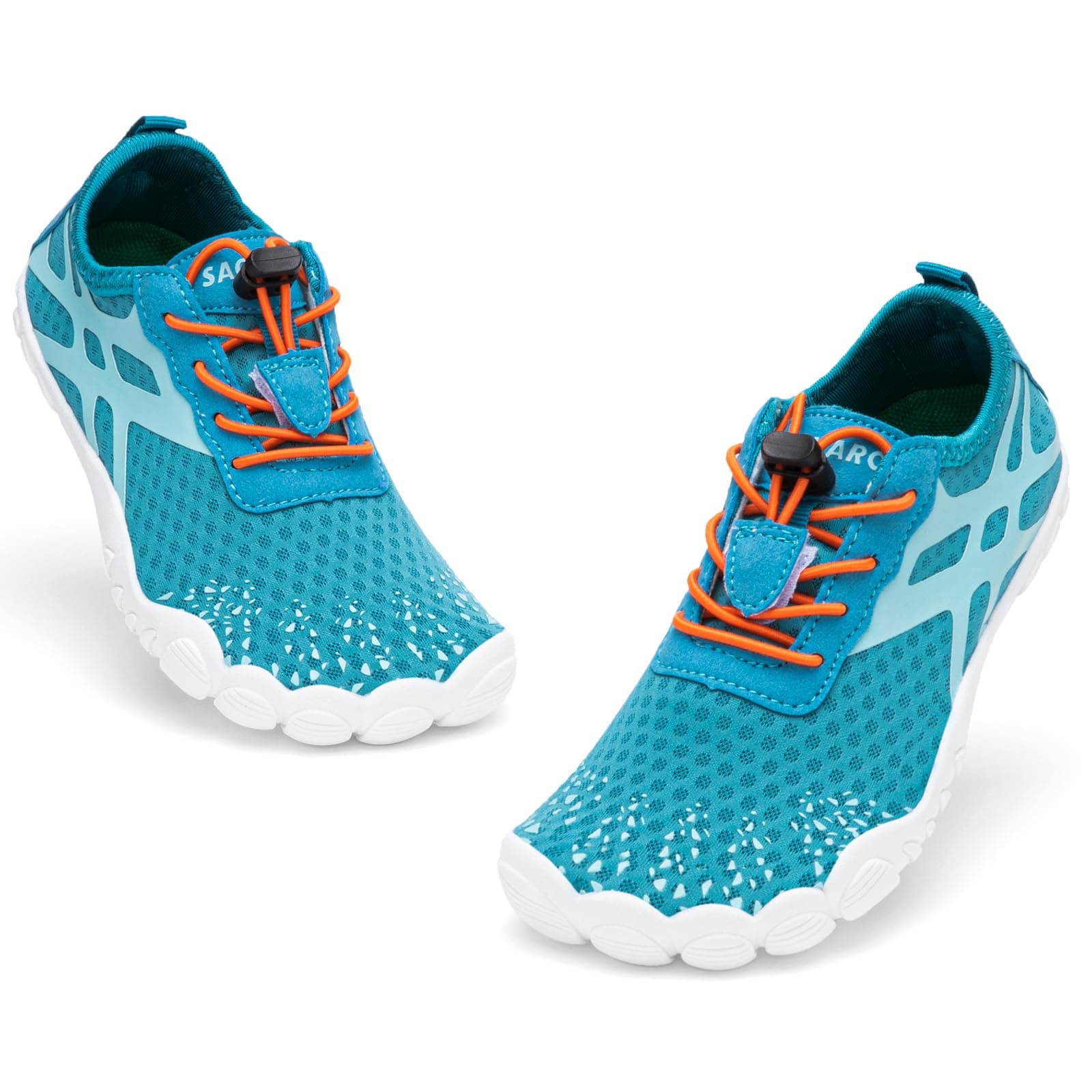 SAGUARO Zapatos de Agua Barefoot para Niños, Escarpines Acuáticos con Puntera Ancha y Secado Rápido para Verano y Actividades Acuáticas, Gr.25-36