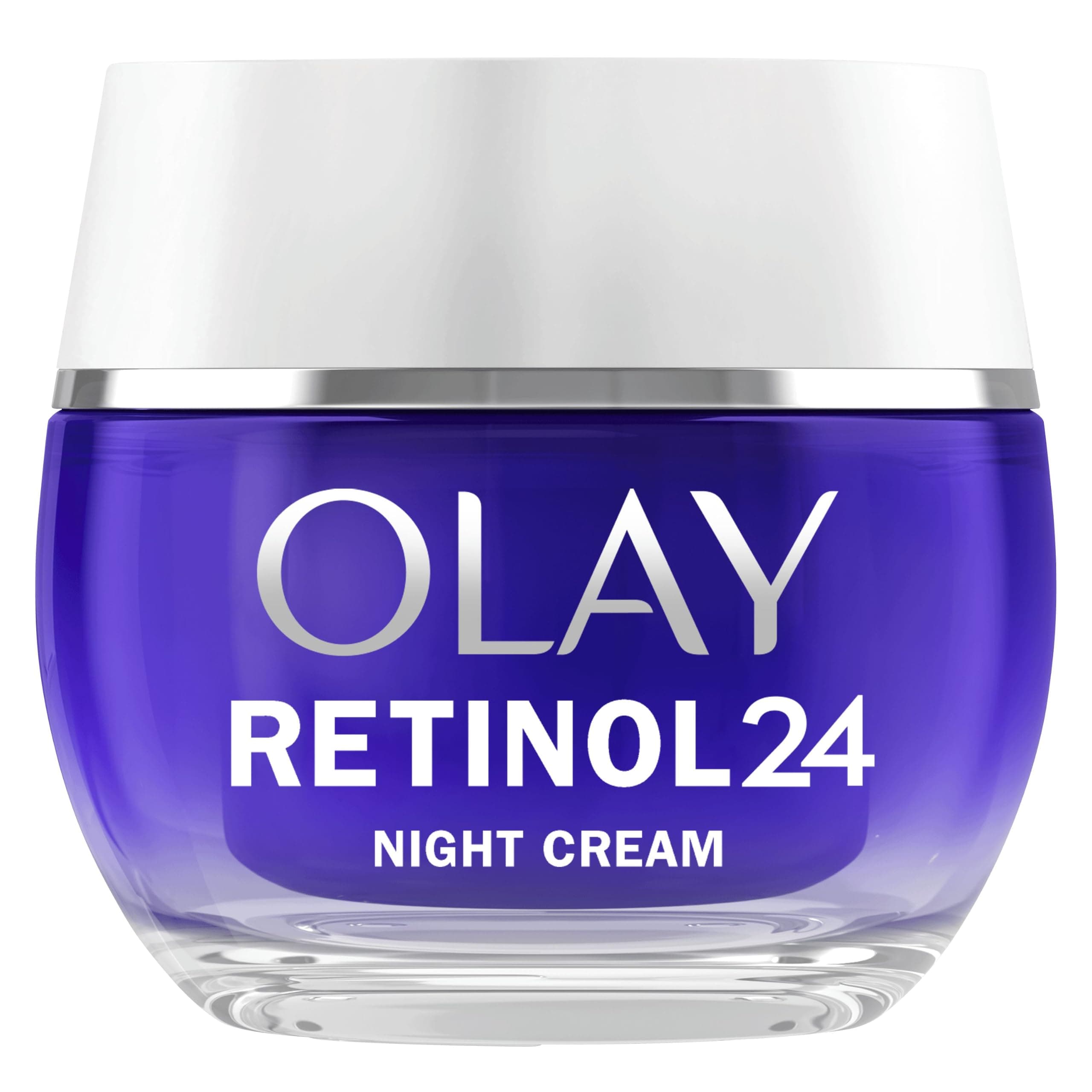 Olay Retinol 24 Crema Facial de Noche. Skincare Hidratante y Antiarrugas con Vitamina E Antioxidante. Suaviza, Renueva e Hidrata. Fórmula No Grasa y de Absorción Rápida. 50ml