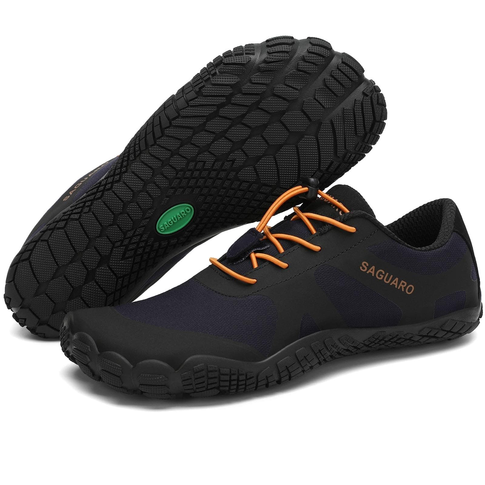 SAGUARO Unisex Barfußschuhe Damen Minimalistische Fitnessschuhe Herren Outdoor Wanderschuhe Traillaufschuhe Gr.36-48