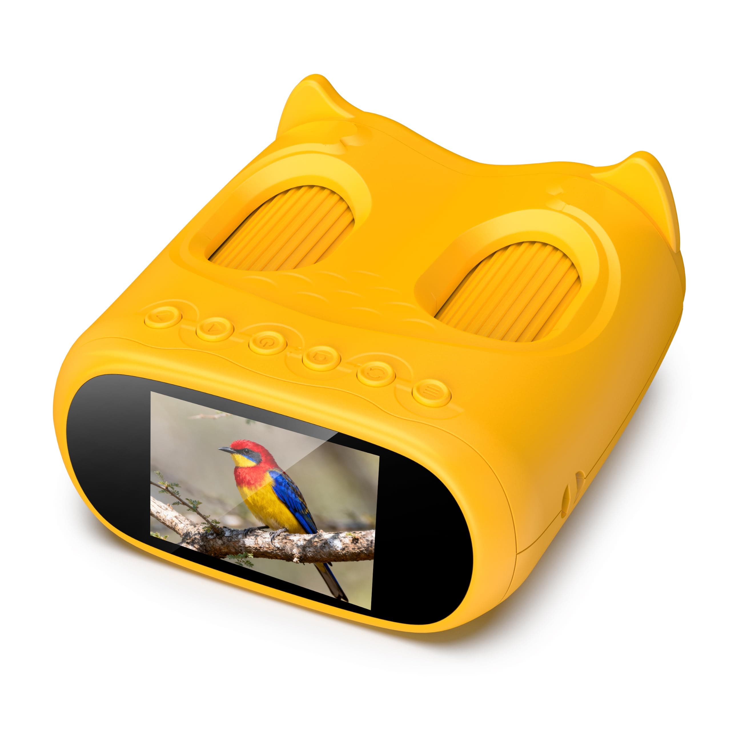 Microscopio y telescopio 2 en 1, Mini microscopio portátil de Bolsillo 1000X, binoculares 10X,Juguete científico para Actividades Stem, Regalo Educativo para niños y niñas de 3 a 12 años (Amarillo)