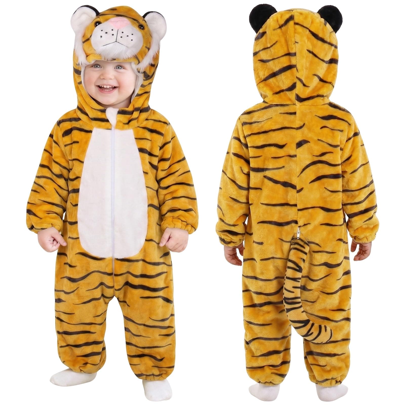 Alaoo Combinaison Bébé, Unisexe Hiver Bébé Grenouillères Animal