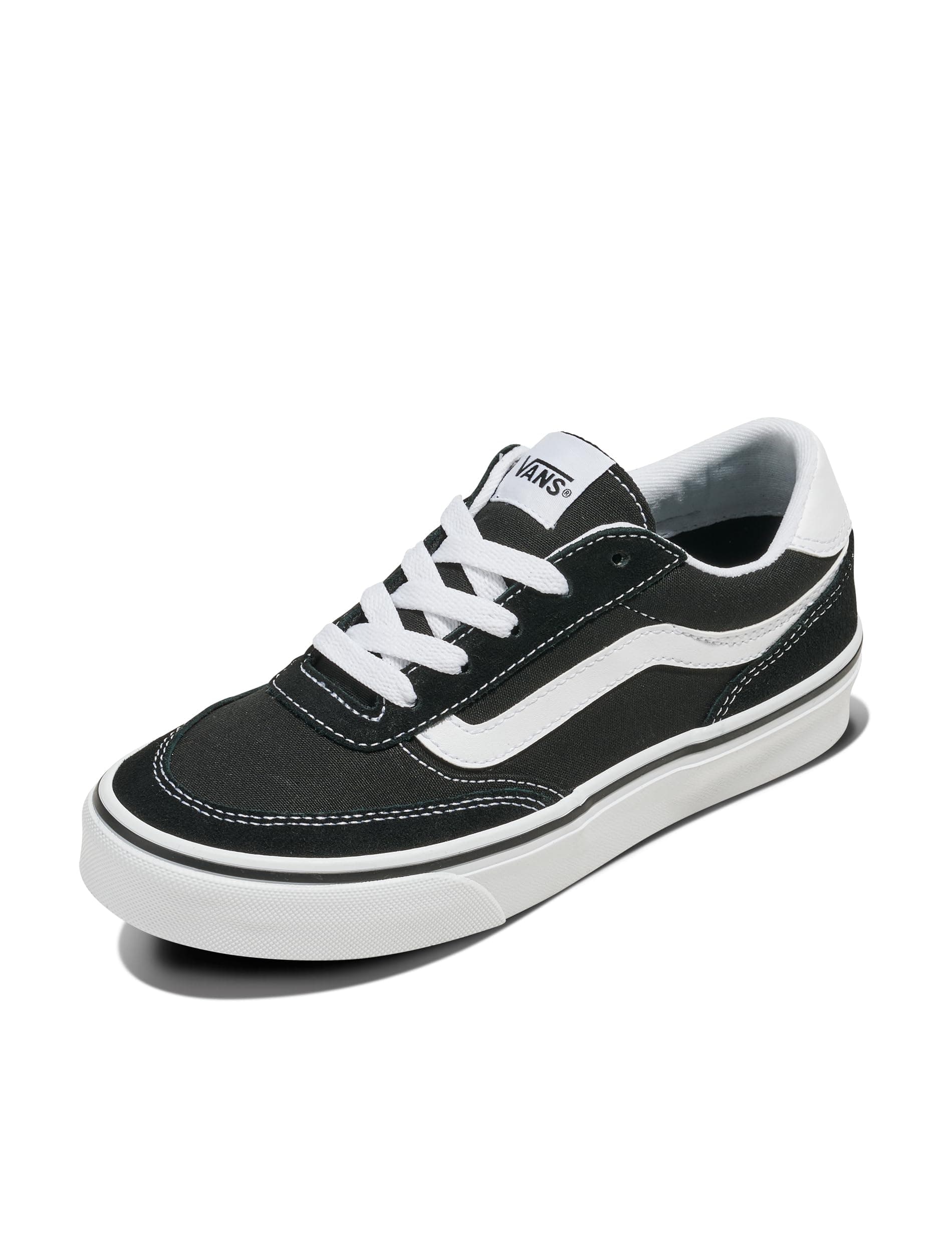 Vans Uomo Scarpe da Ginnastica in Tela Brooklyn, Black/Gum