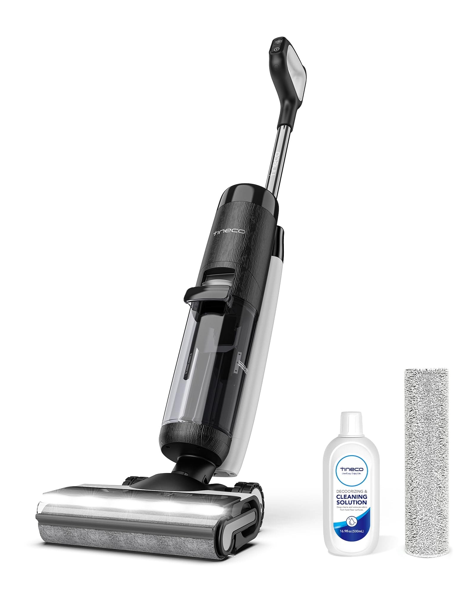 Tineco FLOOR ONE S7 Pro(S7 Series) Aspirapolvere Cordless per Pavimenti Duri, Pulisce Sempre con Acqua Pulita, Display LED, Lunga Autonomia. Rimuove Macchie Ostinate e Peli di Animali Domestici