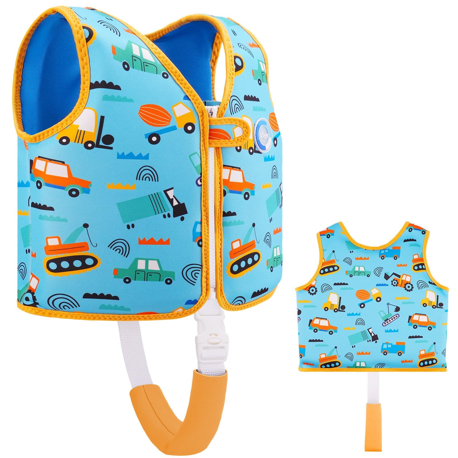 OSHYLE Gilet da nuoto per bambini, giubbotto galleggiante con cinghia di sicurezza, aiuto al galleggiamento