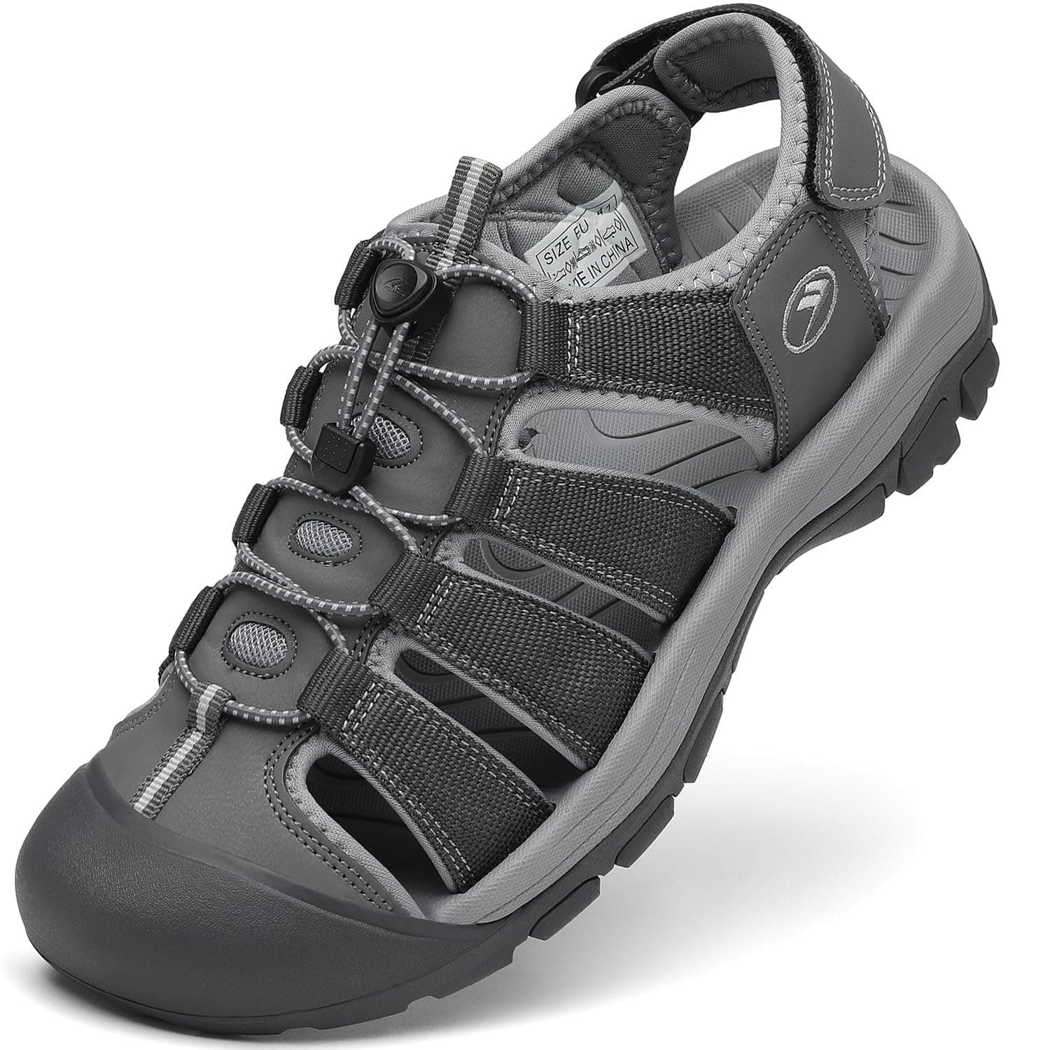FLARUT Sandalias de Verano para Hombre Trekking Deportivas Punta Cerrada Zapatos de Senderismo Playa Correr Casual