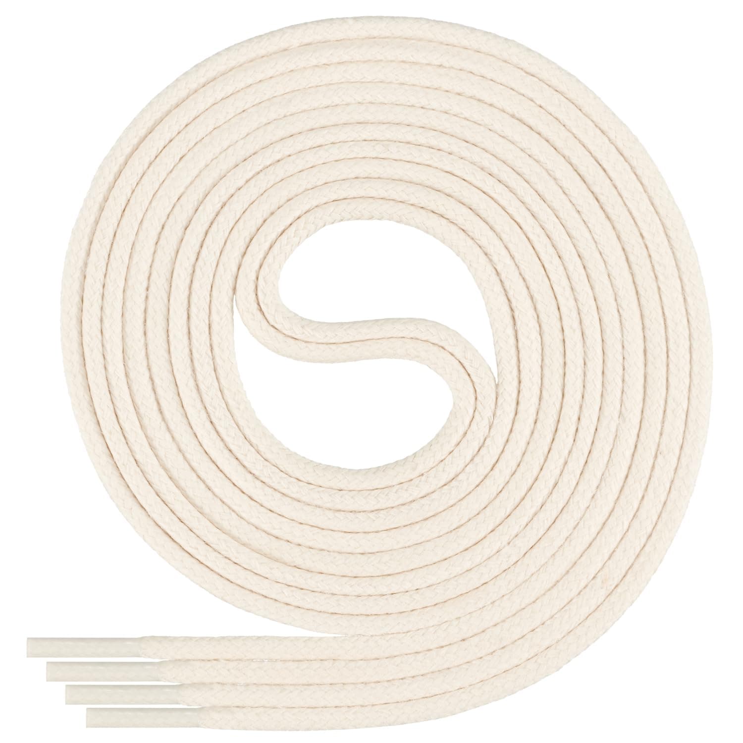 Di Ficchiano Lacets ciré ronds premium Ø 2–3 mm, longueur 45–120 cm, indéchirable