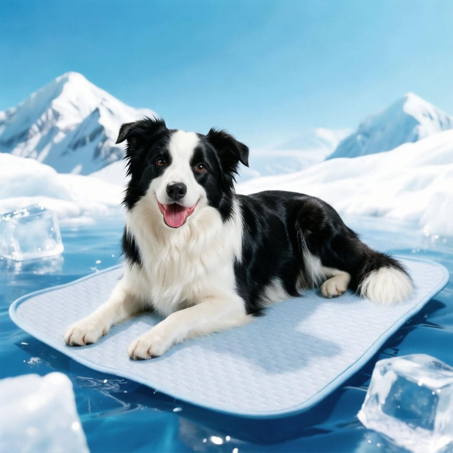 Nobleza Tappetino Refrigerante Cane, Tappetino Rinfrescante per Cani con QMAX>0.5, Lavabile, Anti-Graffio, Leggero e Portatile, 70x60cm, Ideale per l'Estate