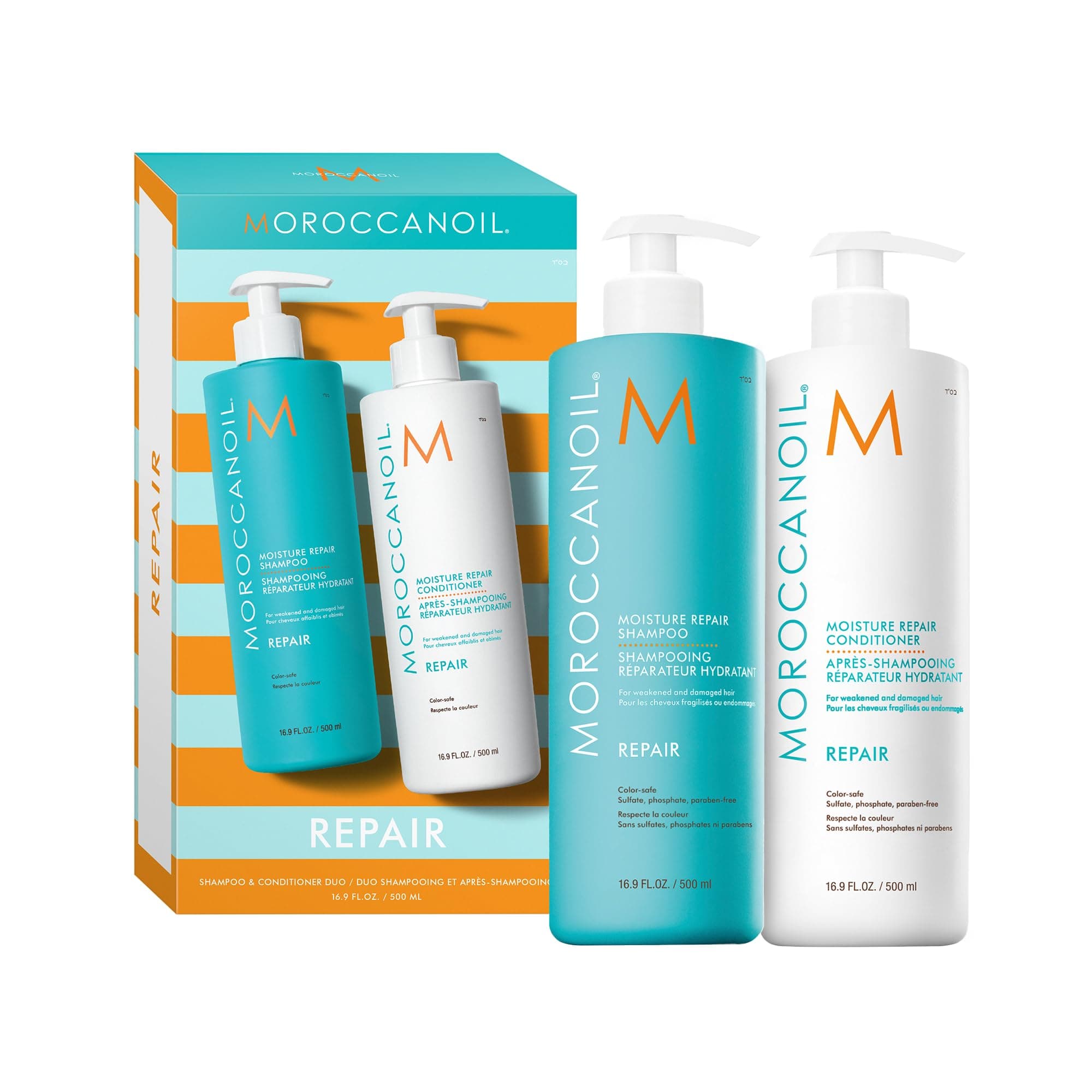 Moroccanoil Set de champú y acondicionador, medio litro