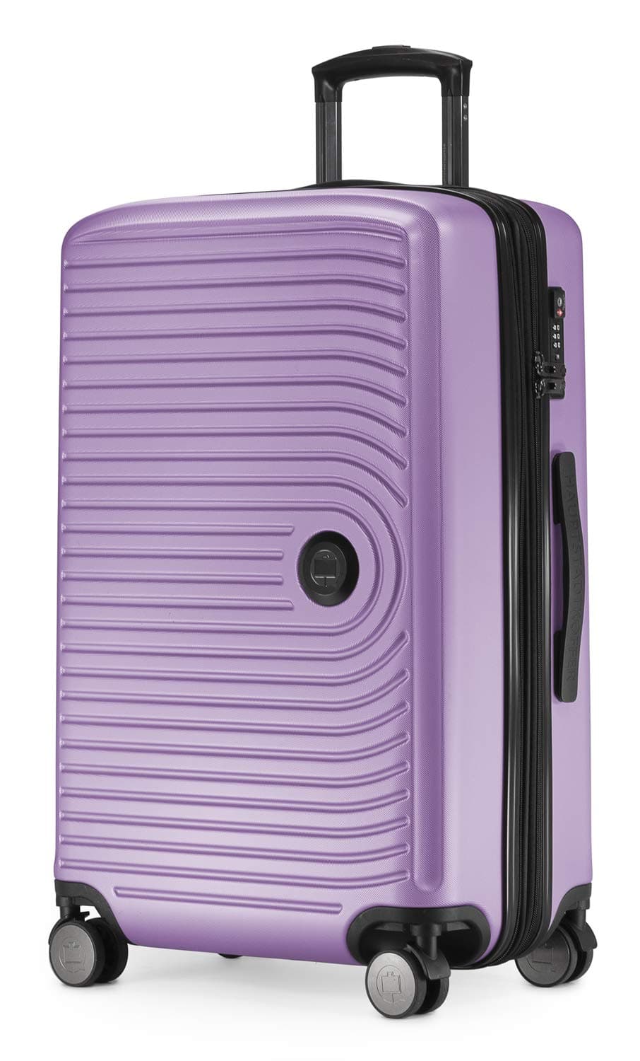 Hauptstadtkoffer Mitte - Valigia Media a Guscio Rigido, TSA, 4 Ruote, Bagaglio da Stiva con Espansione di Volume di 8 cm, 68 cm, 88 L, Lilla