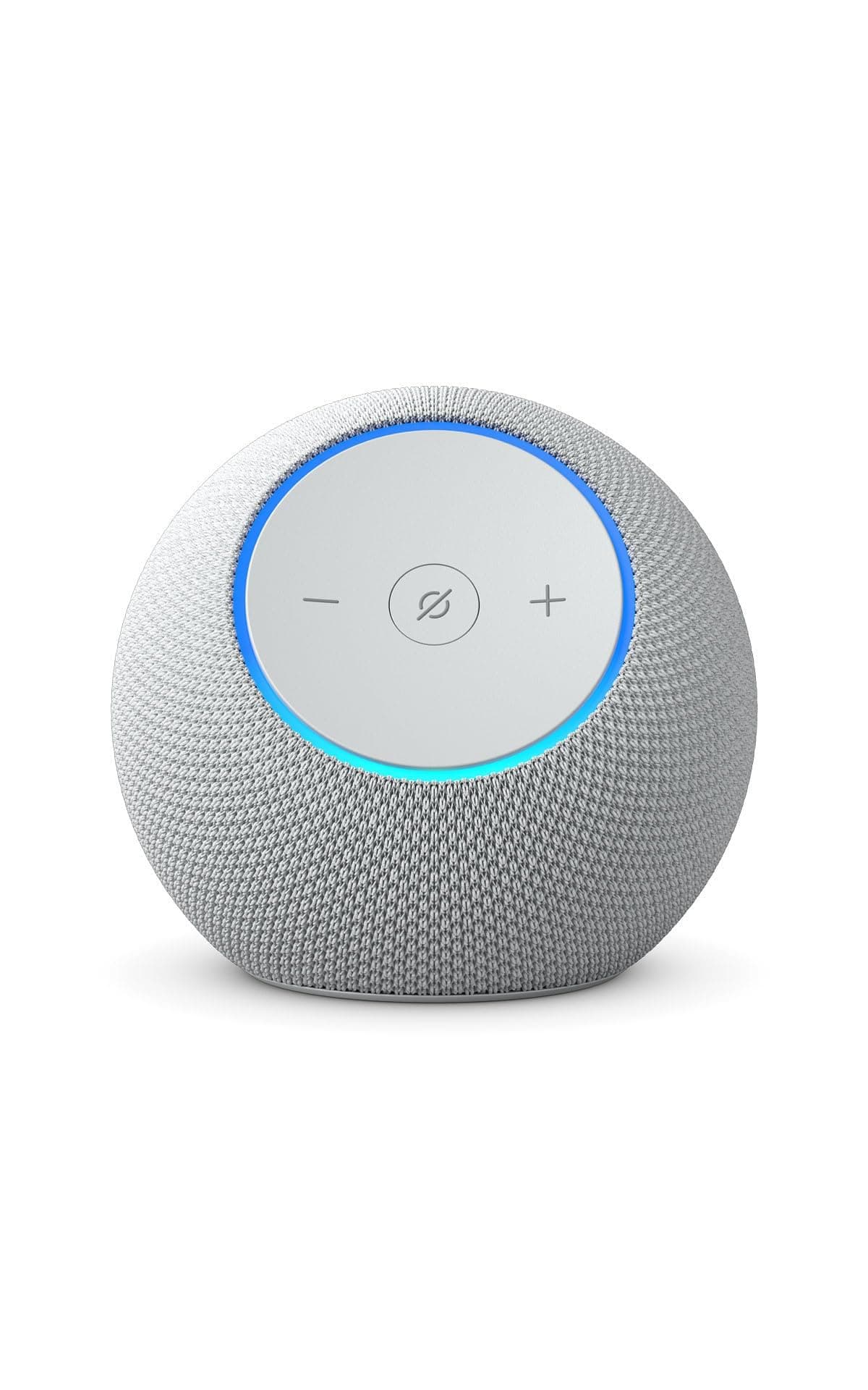Amazon Echo Dot Max (neueste Generation), Lautsprecher mit raumfüllendem Klang und integriertem Smart-Home-Hub, Weiß, mit Alexa+ Early Access