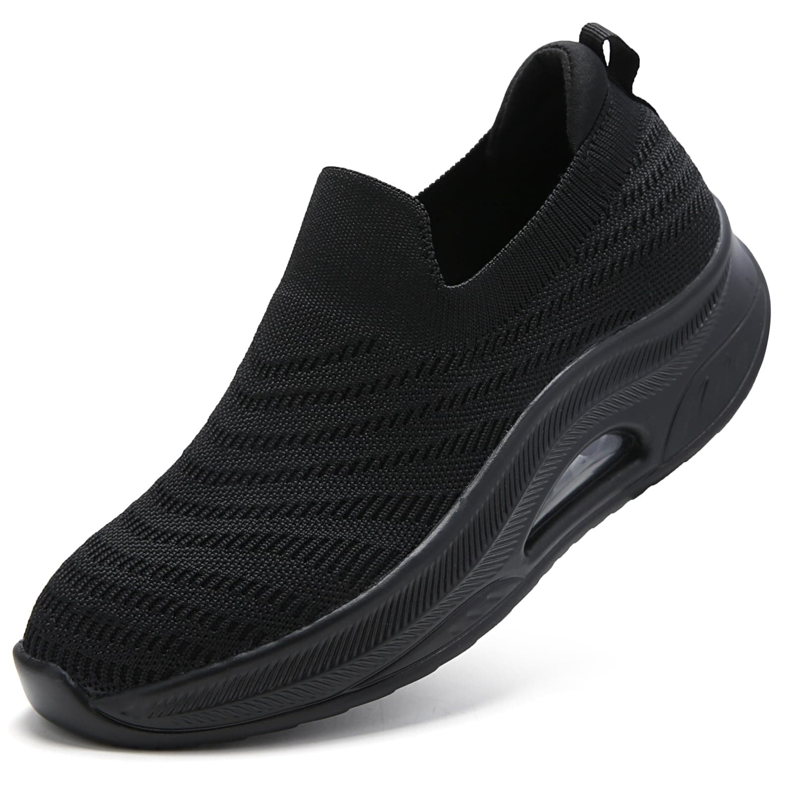 Myztra Zapatillas Deporte Slip On Mujer Sin Cordones | Casual Sneakers Comodos Zapatos Running Deportivas Ligeros Fitness Minimalistas con Antideslizantes
