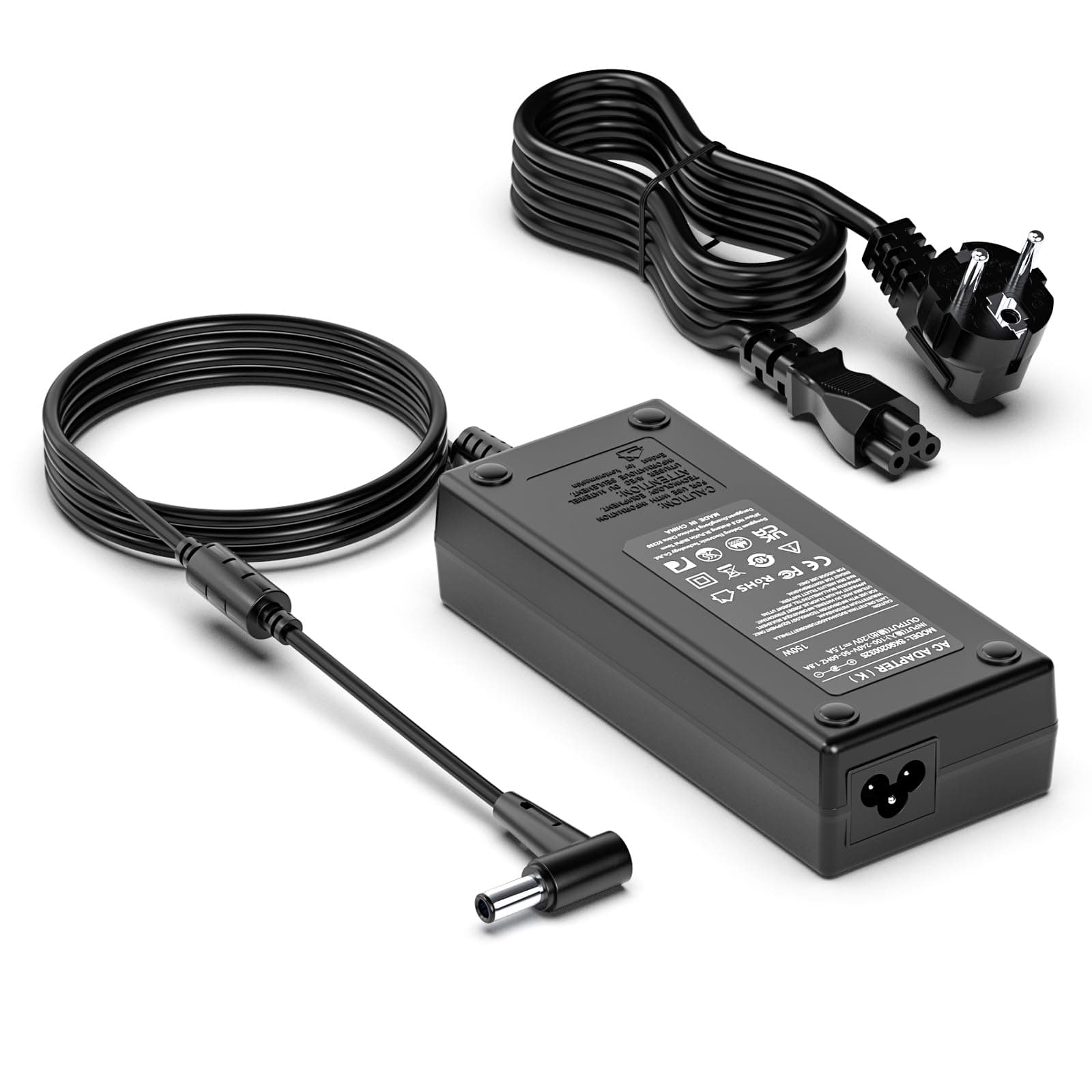 Shefor Cargador 150W 20V 7.5A para ASUS TUF Gaming, ROG Strix Portatil | Para ASUS TUF Gaming A15-FA506 A17-FA706 FX505DT FX505GT FX705GT, ROG Strix G531GD G531GT ADP-150CH B A18-150P1A, 6.0 x 3.7mm