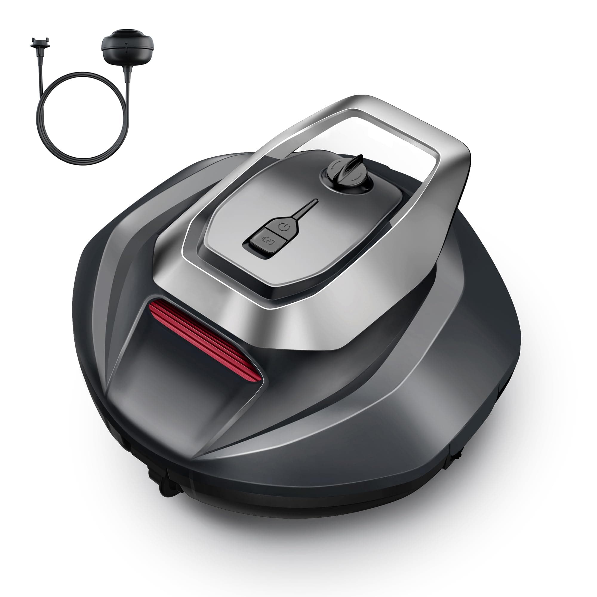 Robot Piscine Pooleco 10, Aspirateur Piscine sans Fil 90min et 2,5 litres, Auto-Parking, Entretien Facile, pour Toutes Les Formes et Surfaces de Piscines Hors Sol et Enterrées Jusqu’à 80㎡