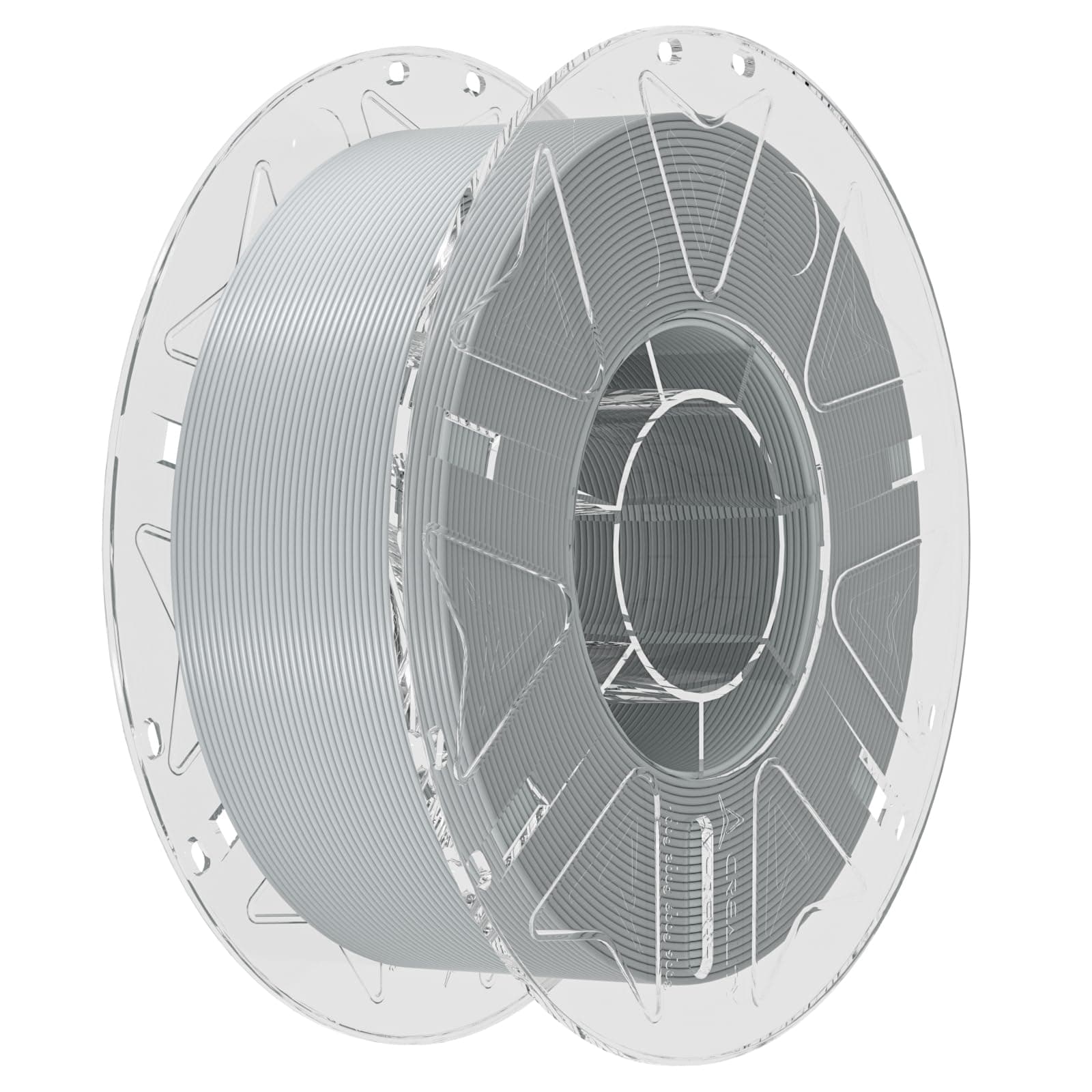 Creality Hyper RFID PLA Filament 1,75 mm pour Imprimante 3D K2 Plus Combo, Haute Vitesse 30-600 mm/s, 1 kg (2,2 lb)/Bobine Prenant en Charge CFS, Convient à la Plupart des Imprimantes 3D (Gris)