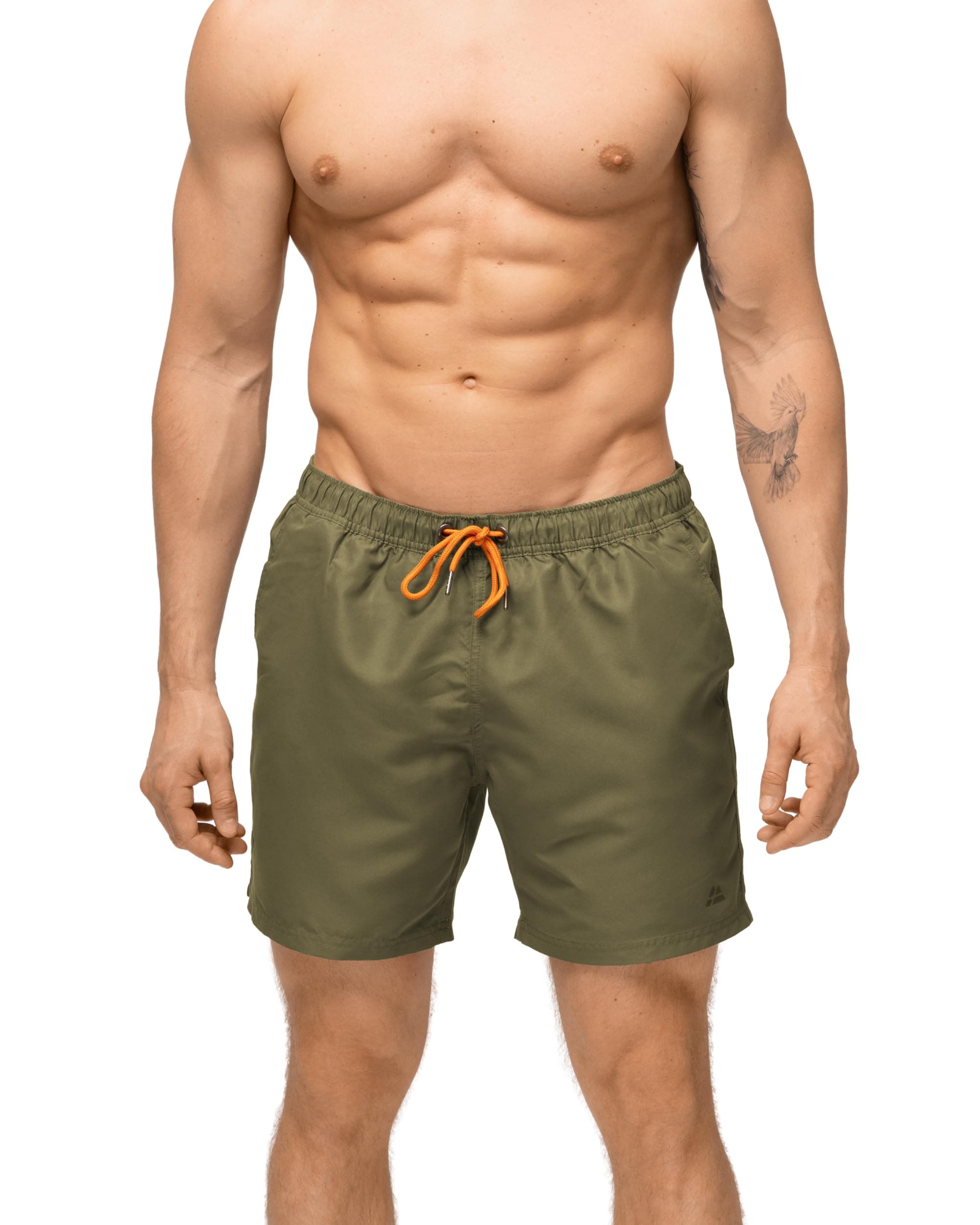 DANISH ENDURANCE Bañador Hombre de Secado Rápido, Traje de Baño, Playa, Piscina, Surf y Deporte