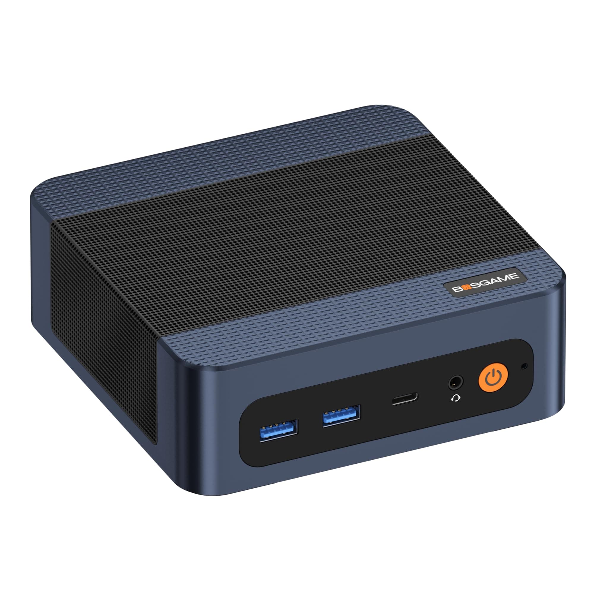 BOSGAME E6 Mini PC, Intel Core 3 304, 12GB RAM LPDDR5X, SSD NVMe da 512GB | Windows 11 Pro, Triplo display 8K, HDMI2.1/DP1.4/USB-C, RJ45 LAN x2, Wi-Fi 7, BT 5.4 Mini Computer per Aziende/Ufficio/Casa