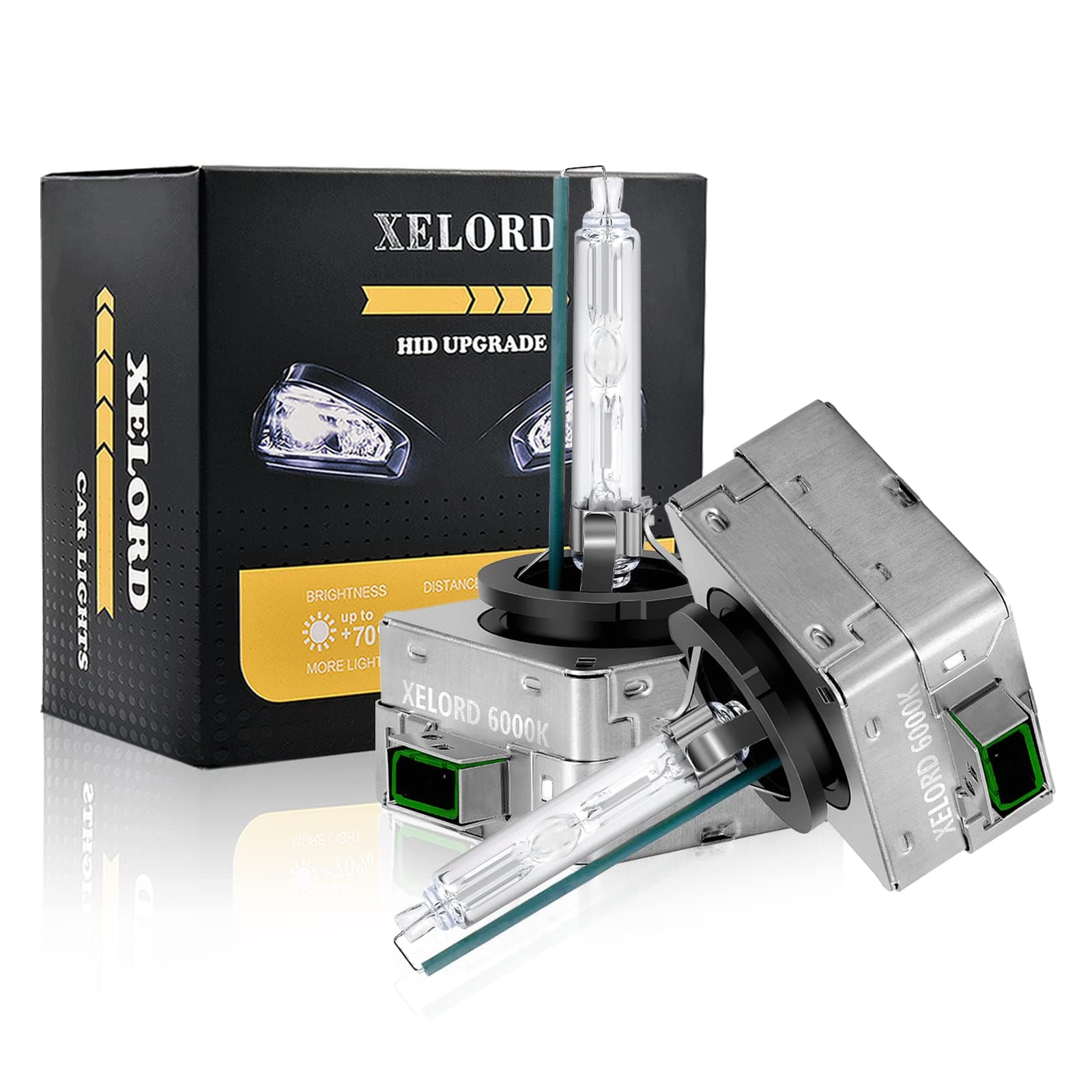 Ampoule d3s 6000K Xenon au Remplacer Kit Pour Lampe Xénon de Voiture(12V 35W 2Pièces)