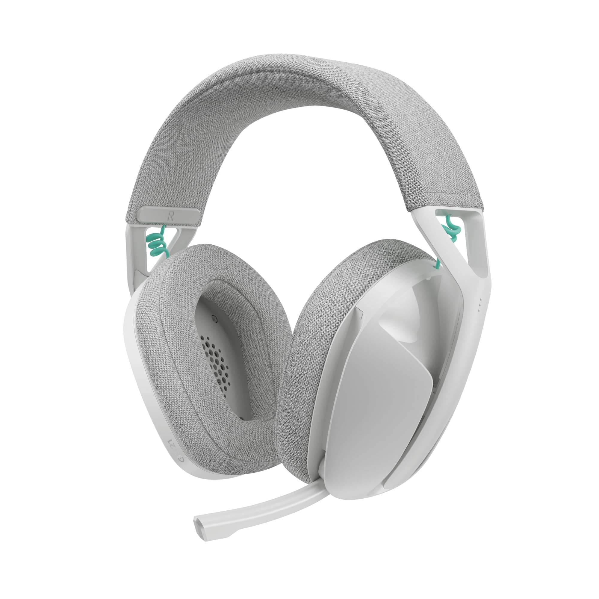 Logitech G G321 Lightspeed, Casque Gaming Bluetooth sans Fil, Confort et Ajustement dynamiques, Micro à Tige 16 kHz, + de 20 h d’autonomie, PC, PS4, PS5, Nintendo Switch, Mobile - Blanc