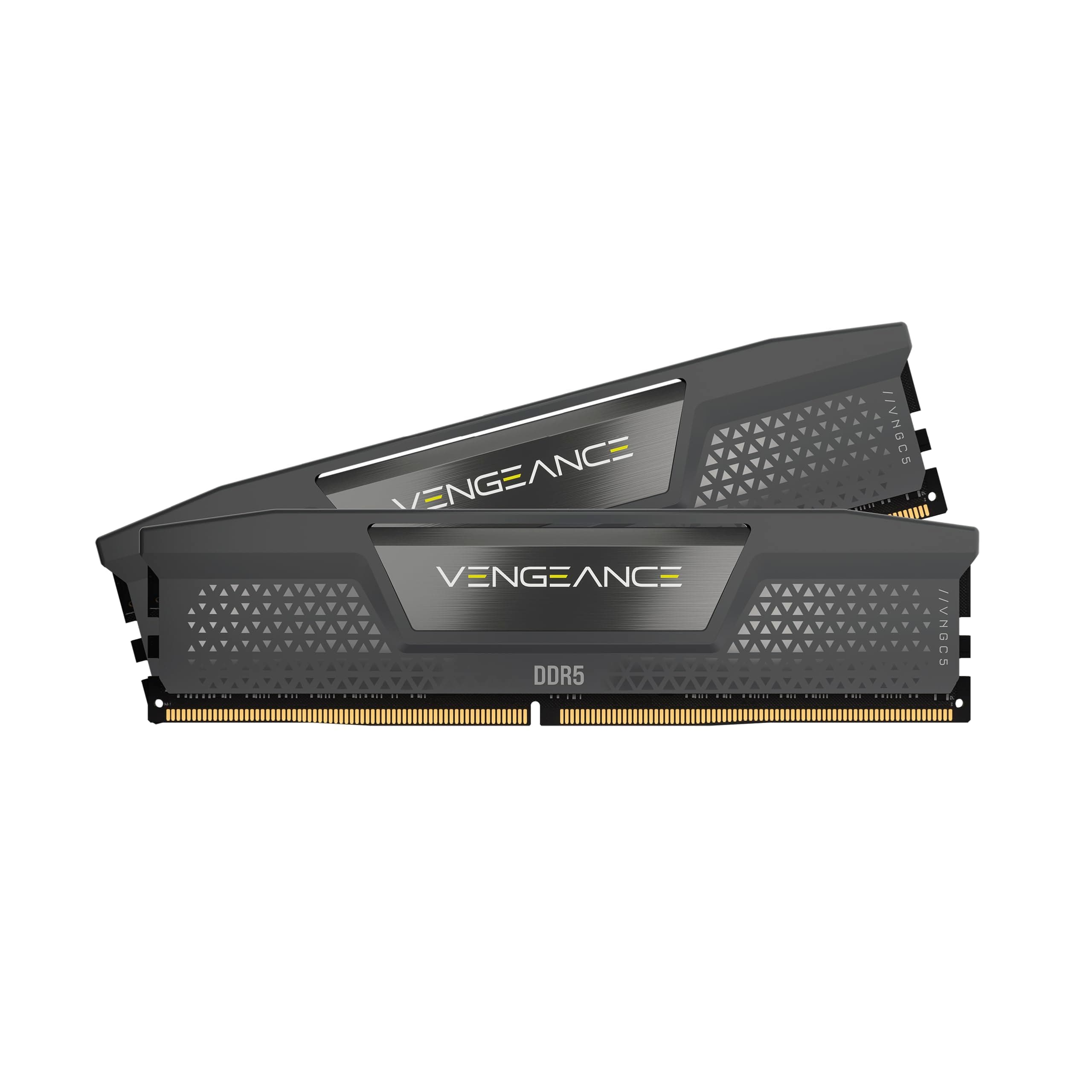 CORSAIR Vengeance DDR5 32Go (2x16Go) DDR5 Jusqu'à 6000MHz CL36 AMD Expo Intel XMP iCUE Mémoire Informatique Compatible - Gris (CMK32GX5M2E6000Z36)