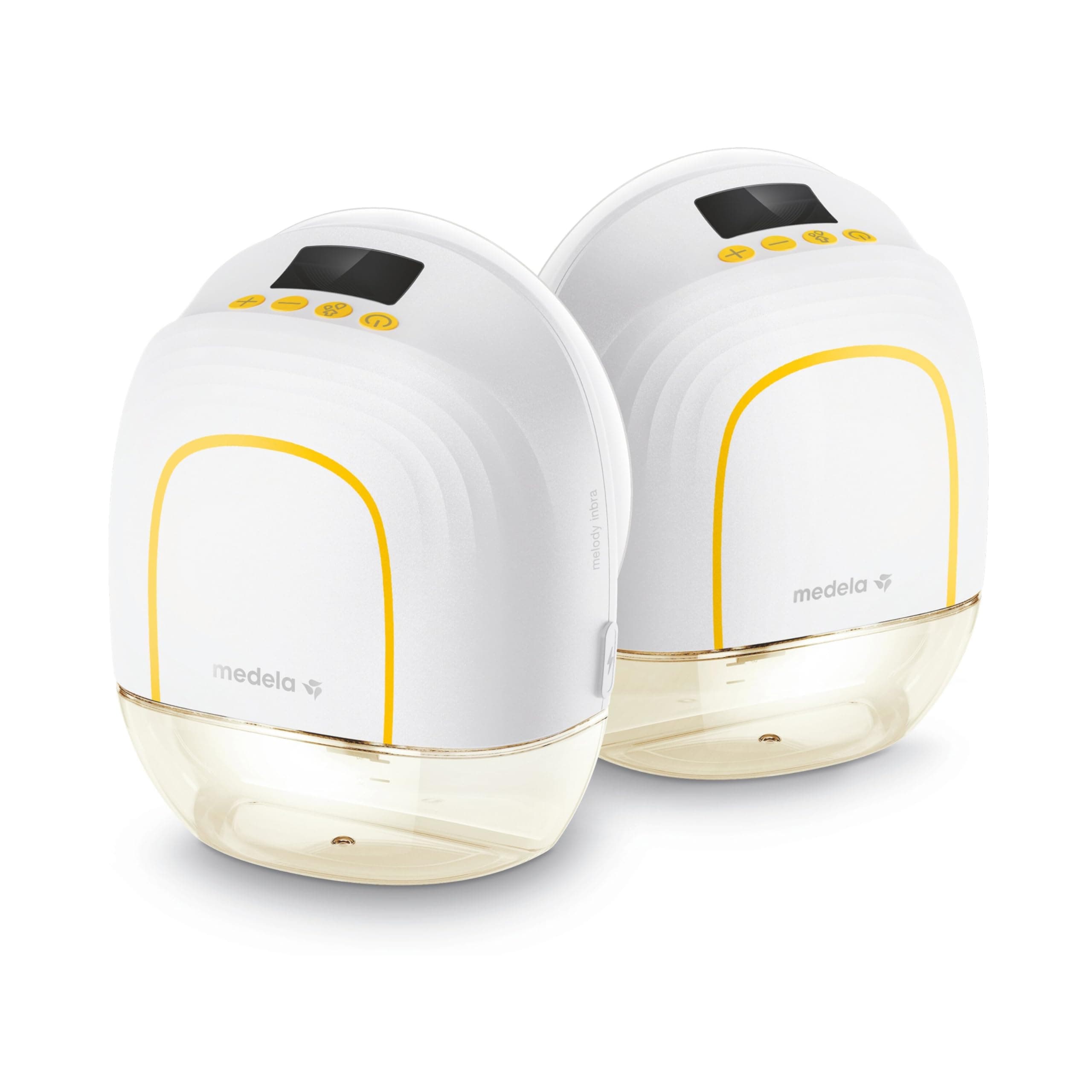 Medela Melody InBra Tire-lait portable double (2x Tire-lait simple), mains libres – Ultra-Soft Fit, Easy Pump&Store, All-in-one, performance puissante, 2 modes & 9 niveaux, port USB-C