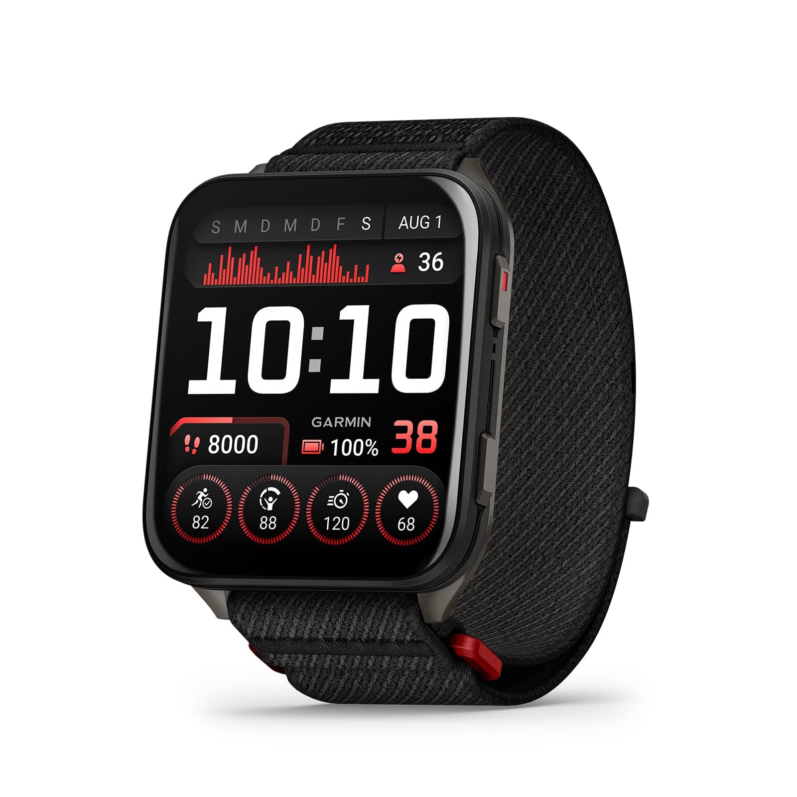 Garmin Venu X1 51mm - Fitness-Smartwatch, 2" AMOLED-Display, bis zu 8 Tage Akkulaufzeit, 100+-Sport-Apps, 24/7 Health- und Wellnessfunktionen, Telefonie, Display-Tastatur, Karten, LED-Taschenlampe
