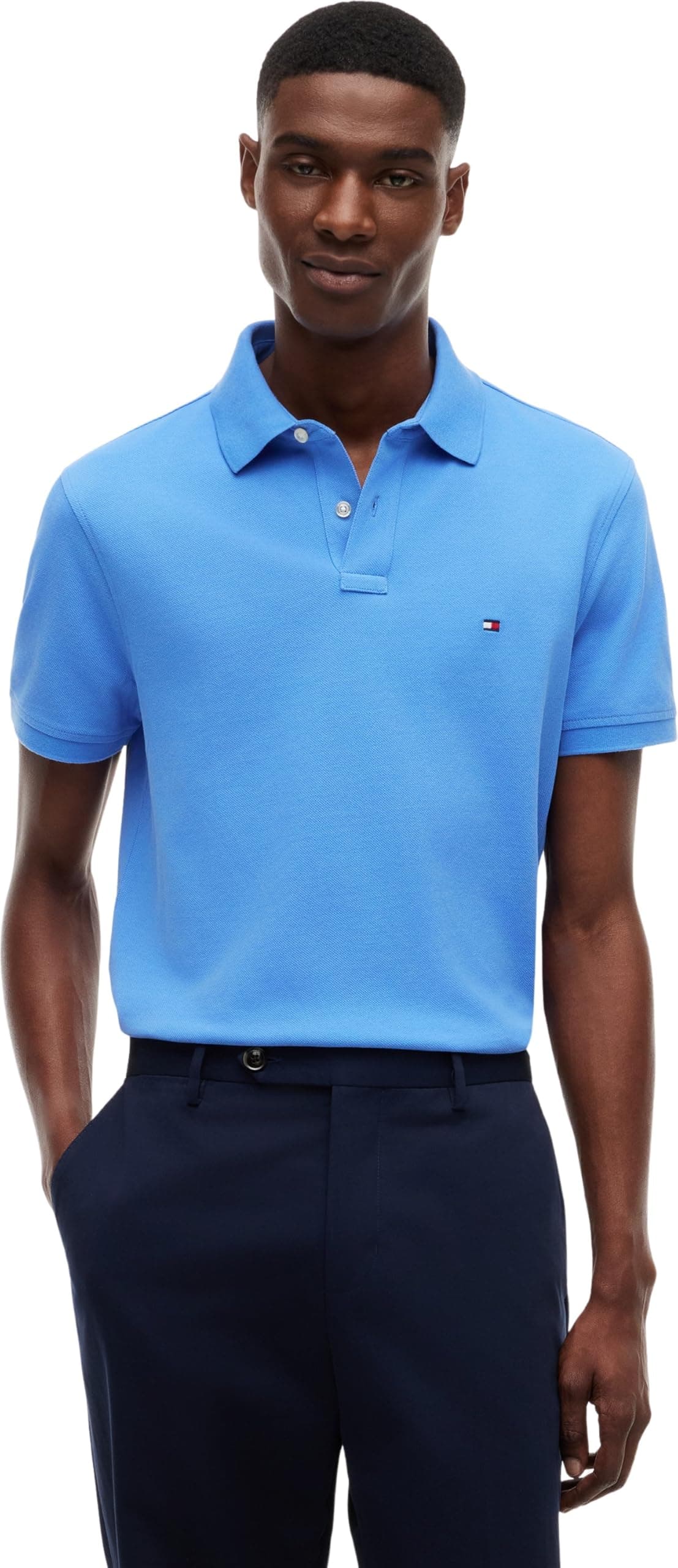 Tommy Hilfiger Uomo Maglietta Polo Maniche Corte 1985 Regular Fit