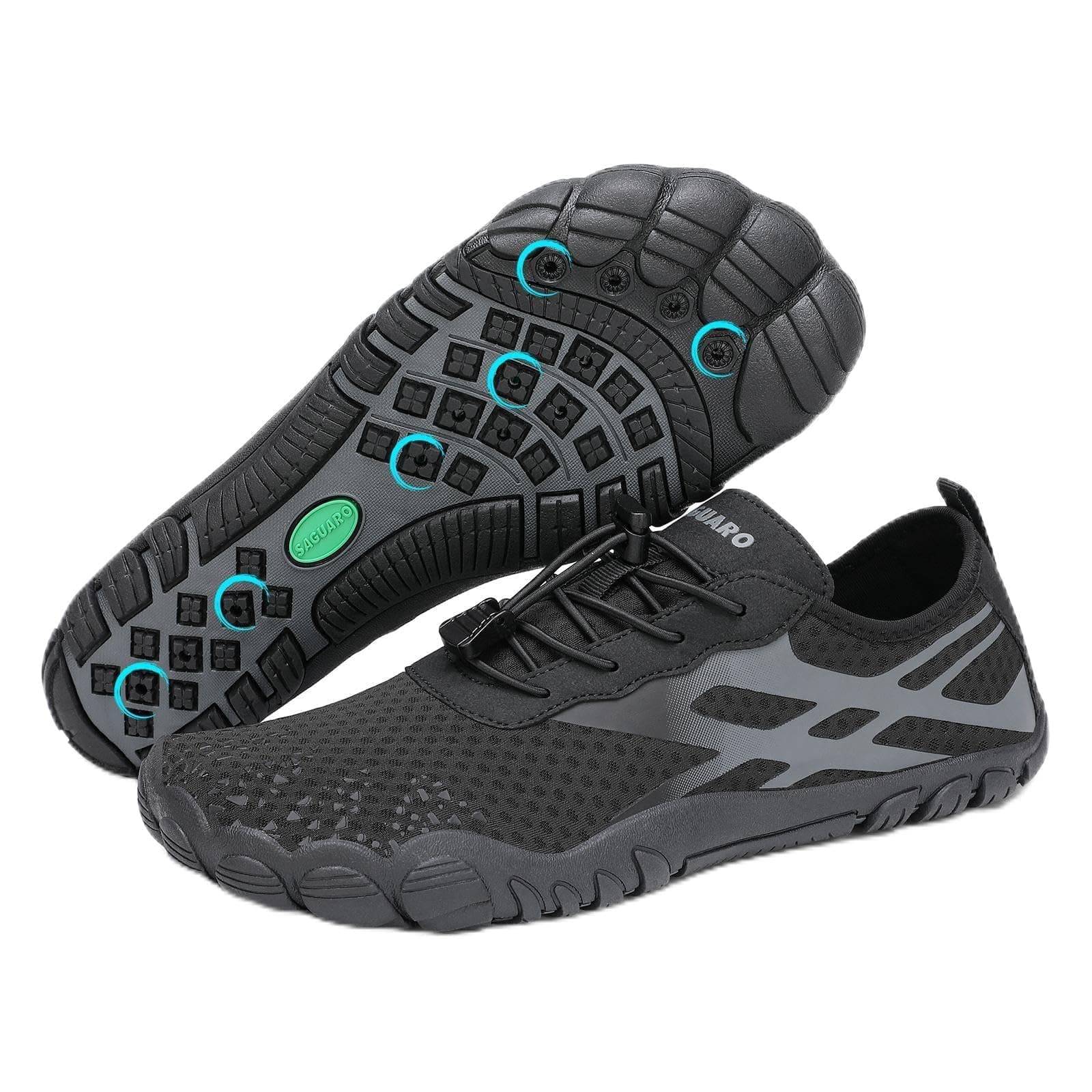 SAGUARO Mujer Zapatos de Agua para Hombre Surf Escarpines Playa Natación Respirable Antideslizante Playa Natación Aire Libre 35-46