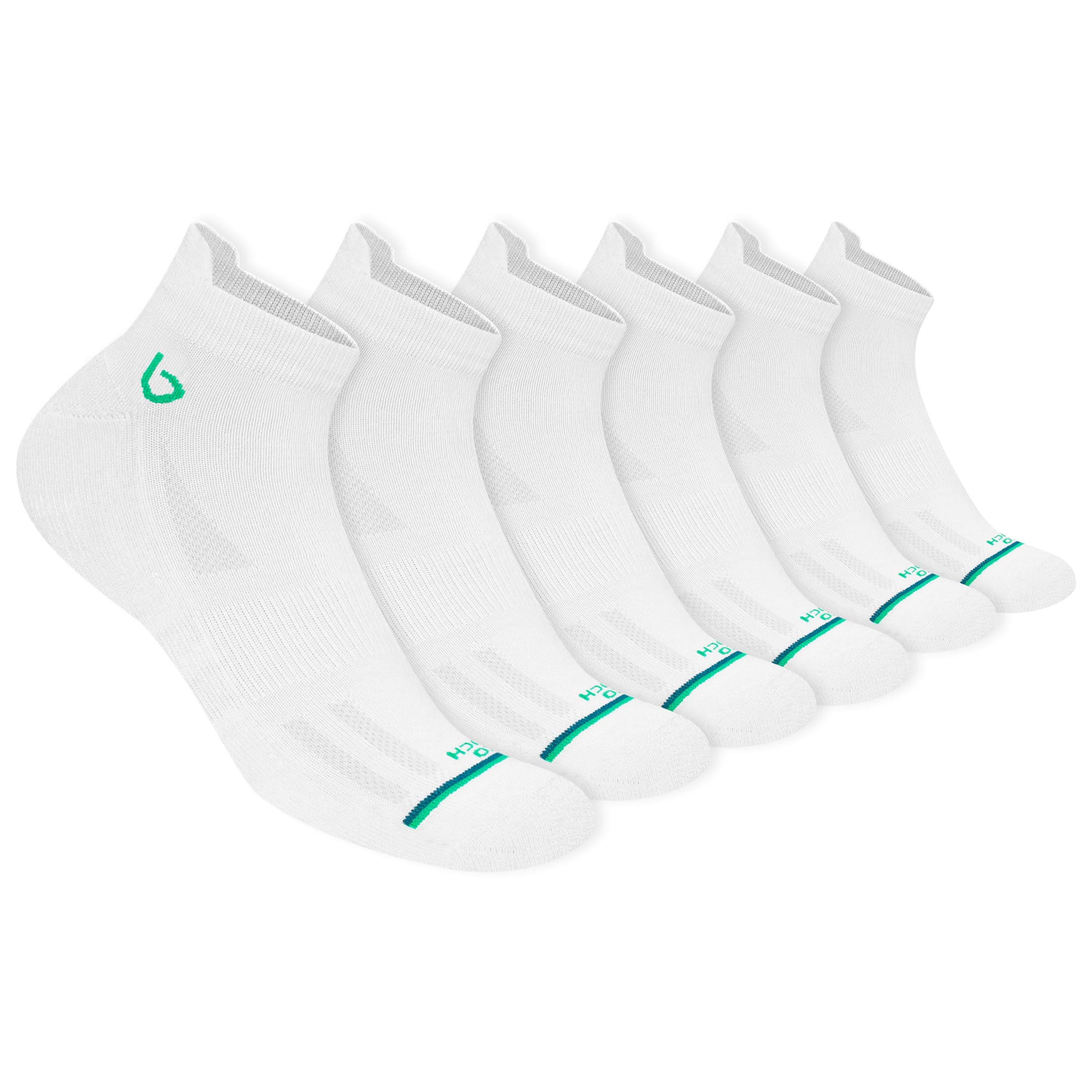 BAMBOS 6P Calcetines Cortos Ecológicos Bajos para Hombre y Mujer Calcetines Tobilleros de Bambú Paquete de 3/6