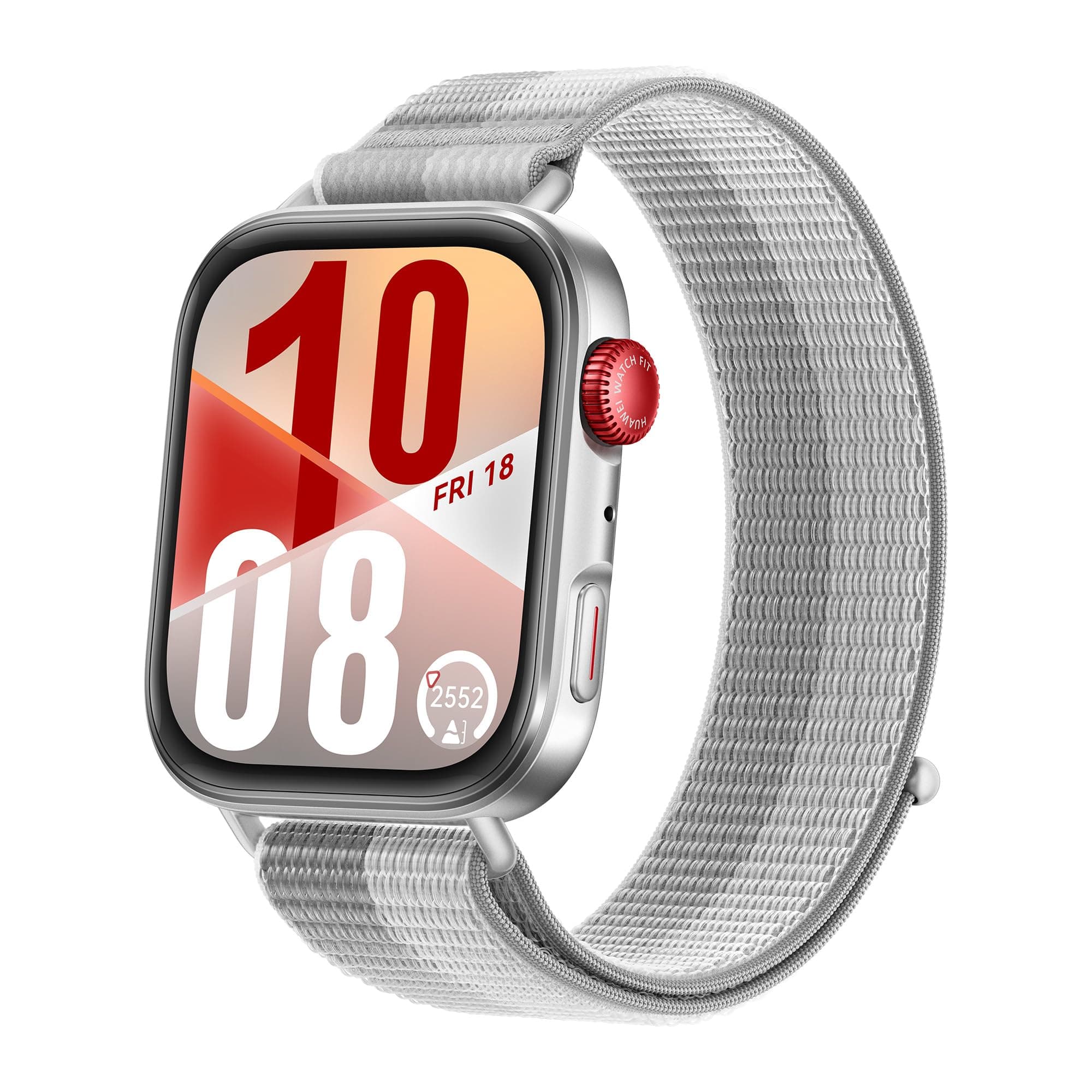 HUAWEI Watch FIT 4 Smartwatch, Brillo Máximo de 2.000 nits, Barómetro, Dual–Band GPS, Carga Inalámbrica, Ultrafino, Monitor de Actividad Física, Gris